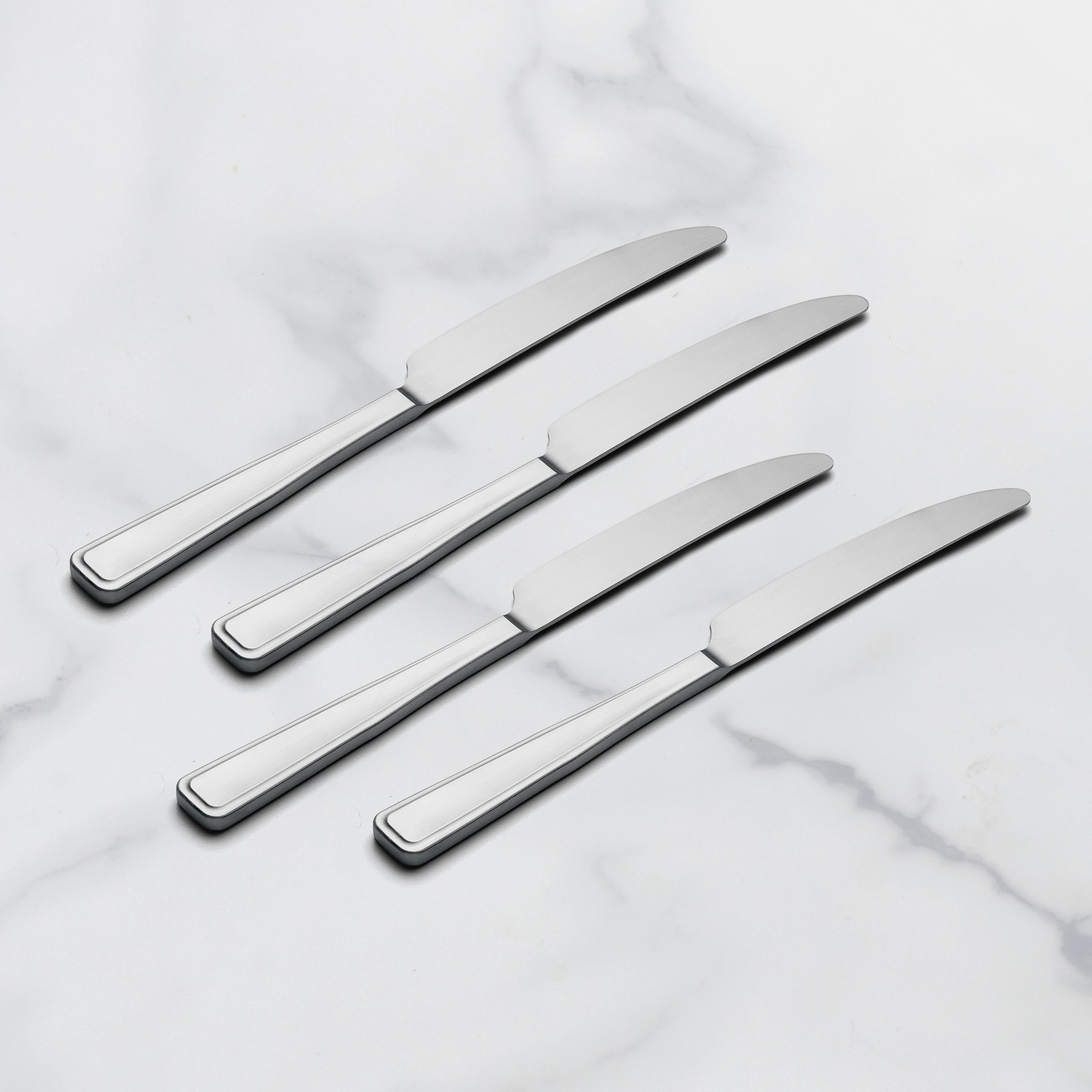 Lenox Premium Reid Satin Dinner Knives, Set of 4