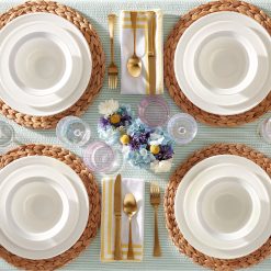 Alternative view of Lenox Premium Studio 1414 Rimmed 16-Piece Dinnerware Set