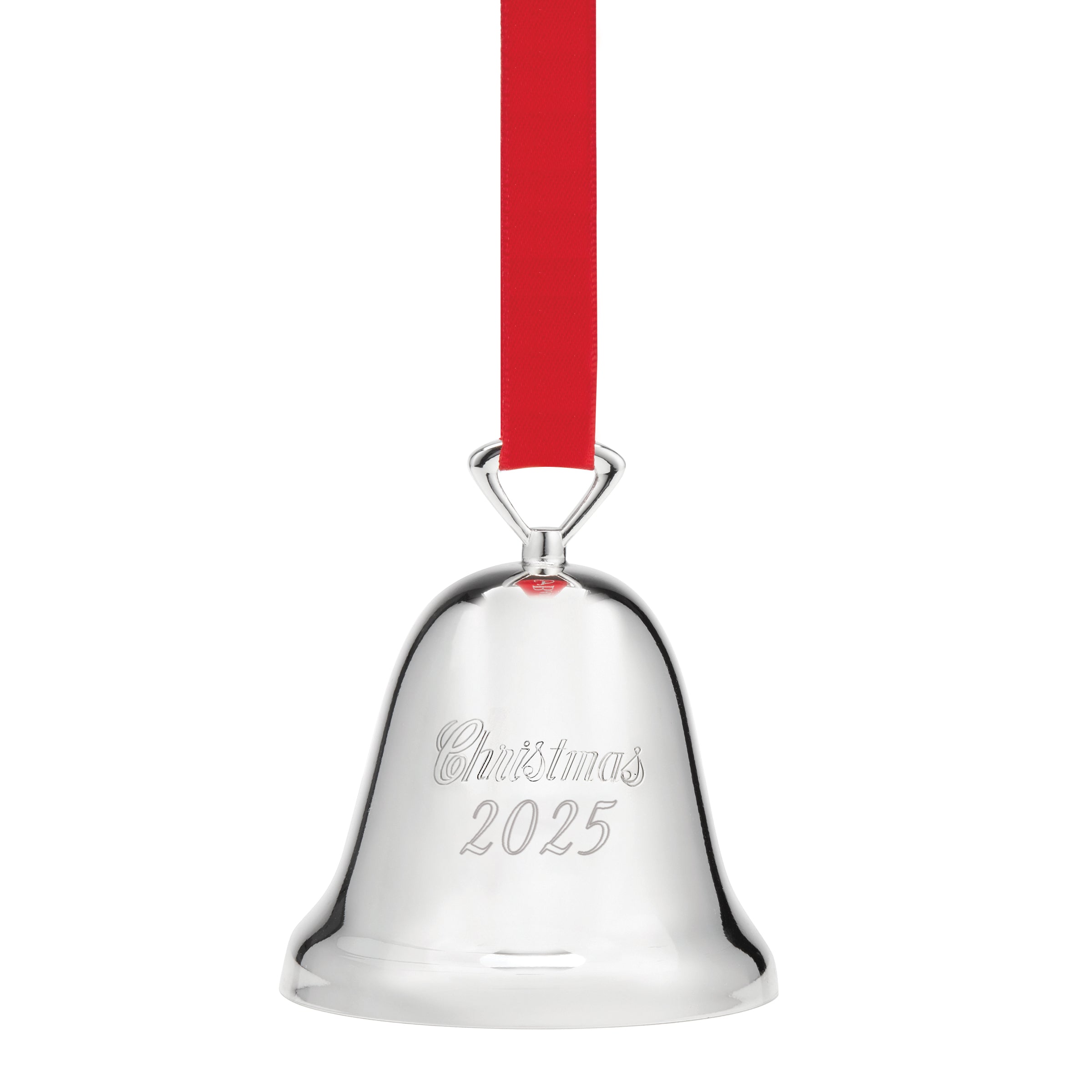 Lenox Premium 2026 Annual Christmas Bell Silverplate Ornament