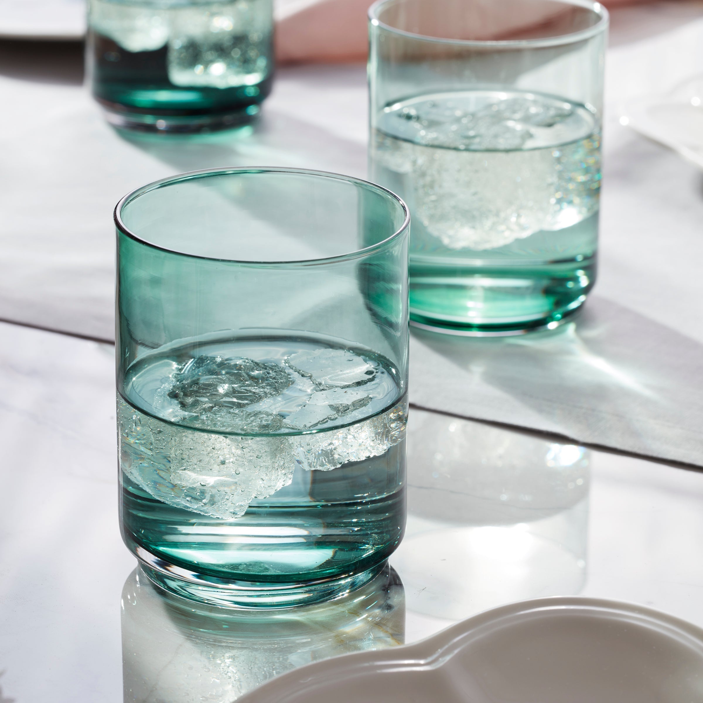 Lenox Premium Tuscany Classics Stackable Green Tall Glasses, Set of 4 - Image 4
