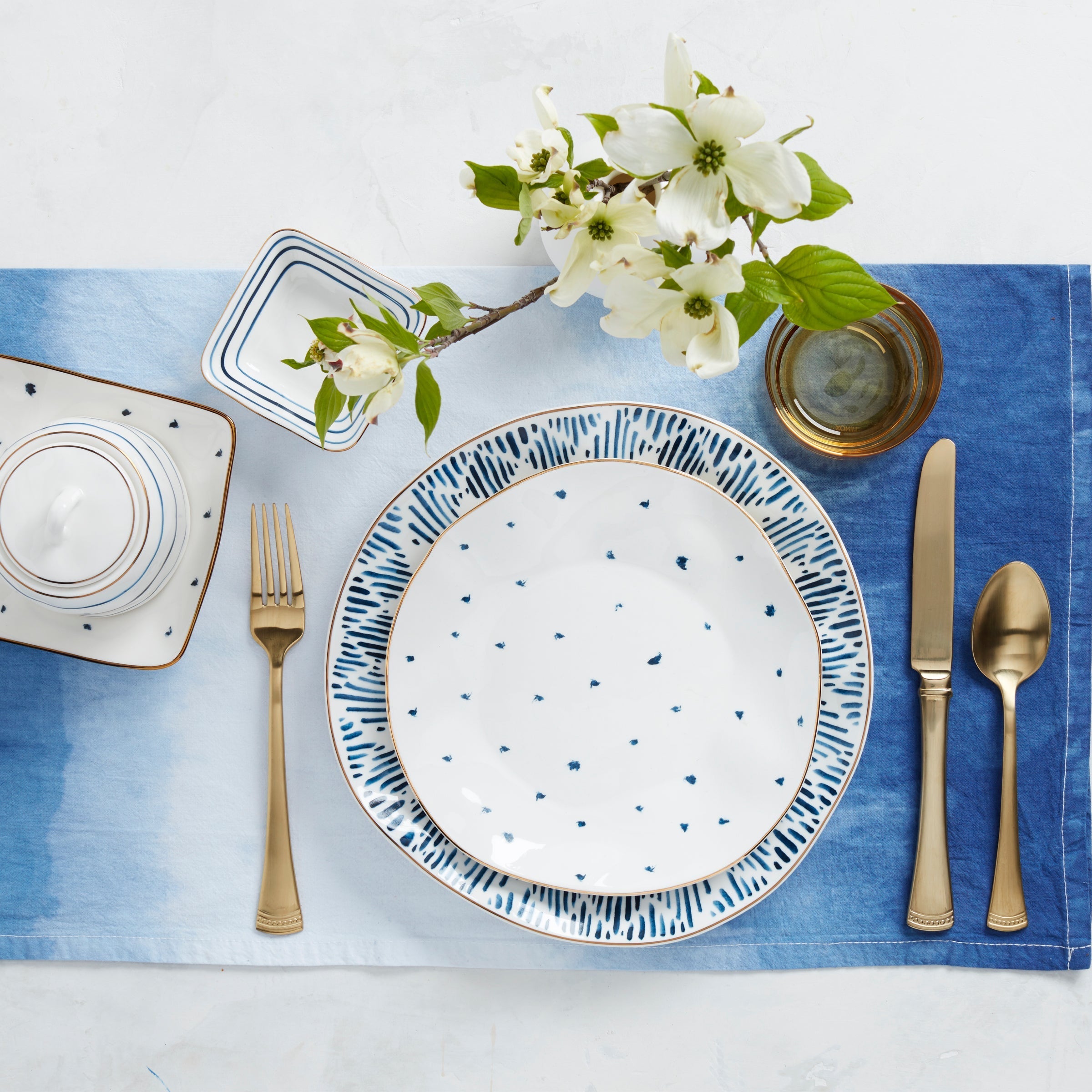 Lenox Premium Blue Bay 12-Piece Dessert Set - Image 9