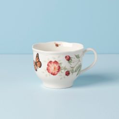 Alternative view of Lenox Premium Butterfly Meadow Latte Mugs, Set of 2