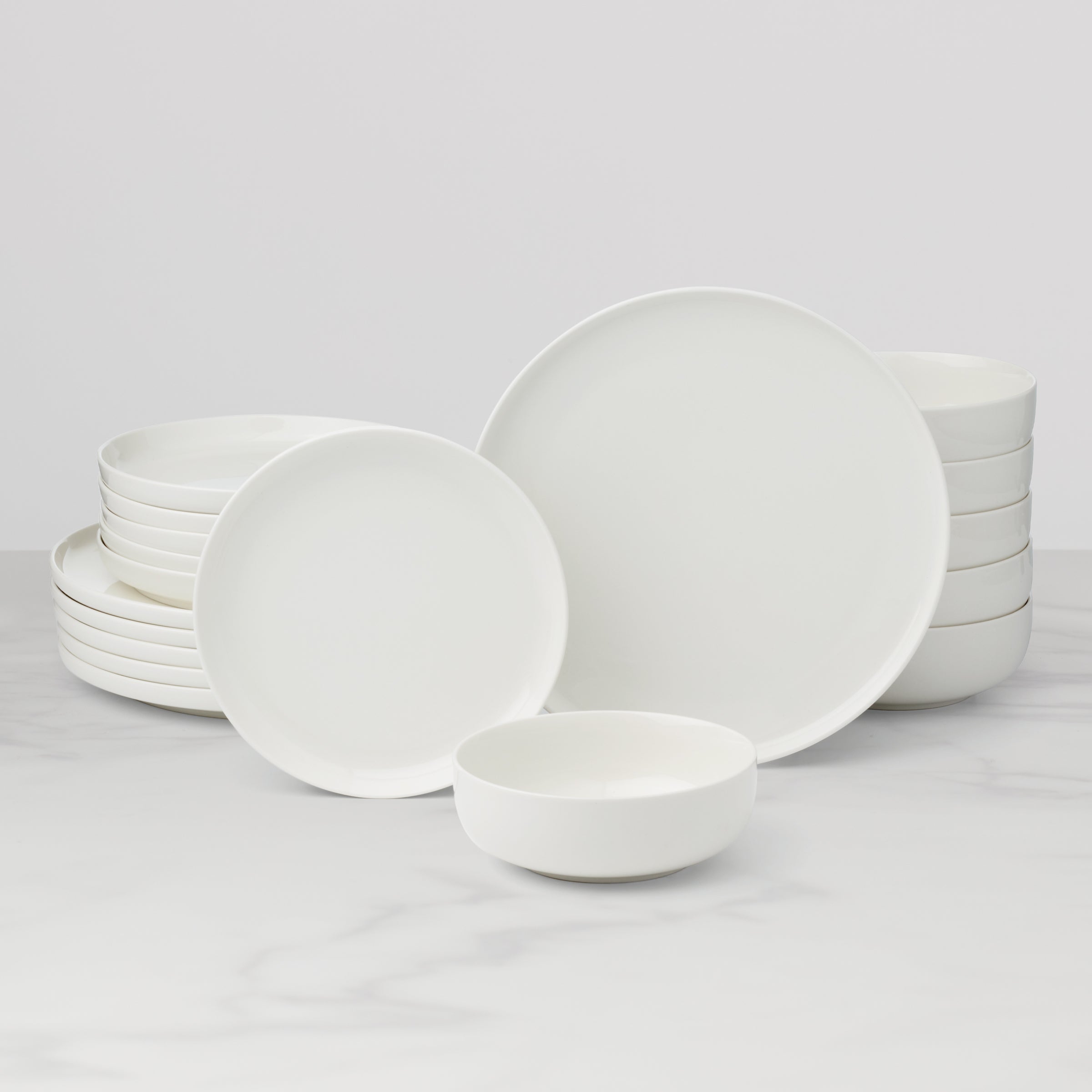Lenox Premium 24 Seven White 18-Piece Dinnerware Set