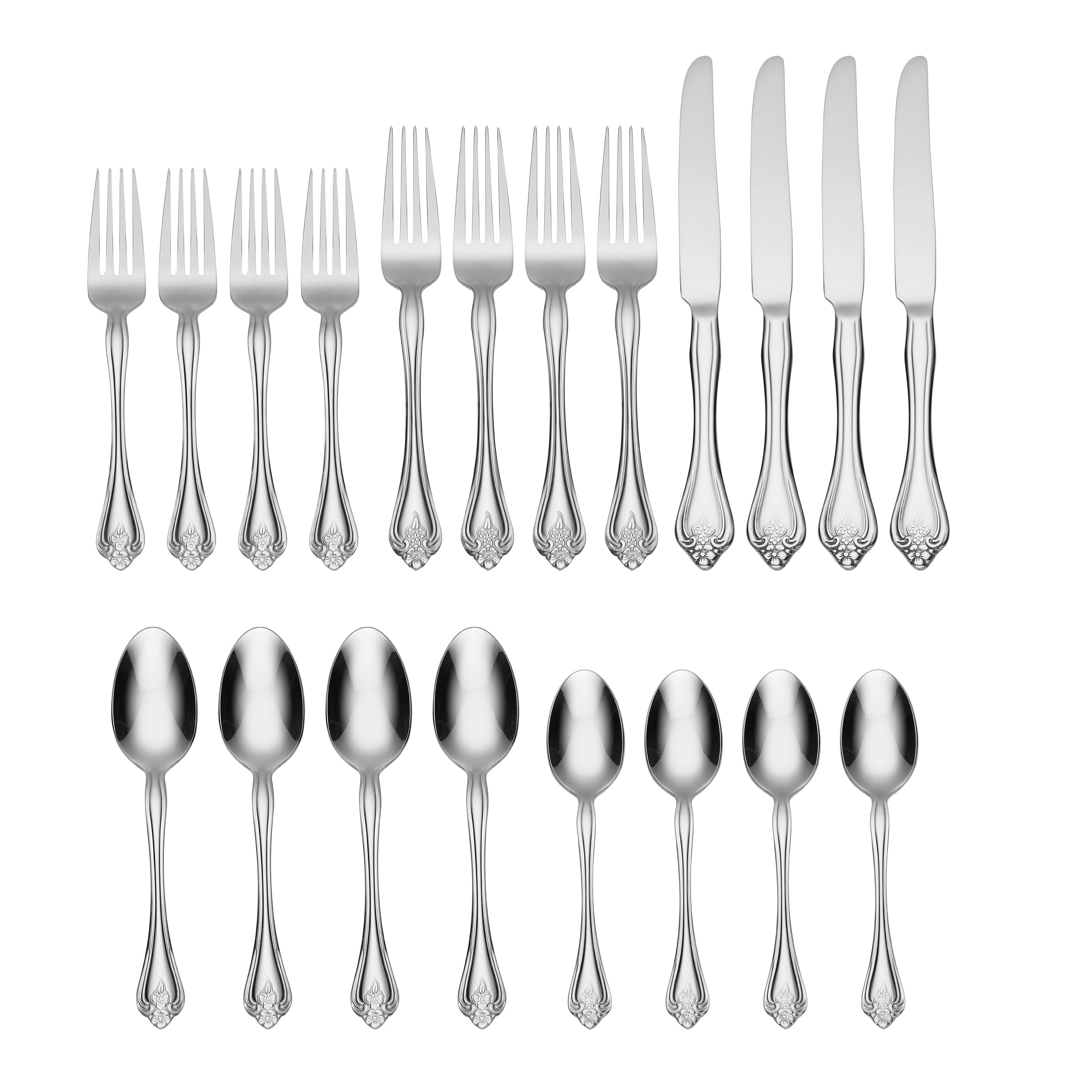 Lenox Premium Boutonniere 20-Piece Flatware Set - Image 2