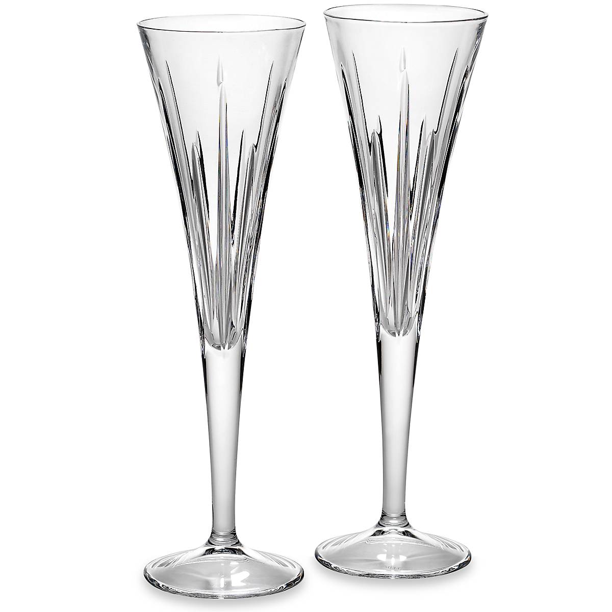 Lenox Premium Soho Crystal Toasting Flutes, Set of 2