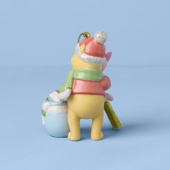 Alternative view of Lenox Premium Personalized Winnie the Pooh and Piglet Ornament