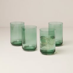 Alternative view of Lenox Premium Tuscany Stackable Classics Green Coolers, Set of 4