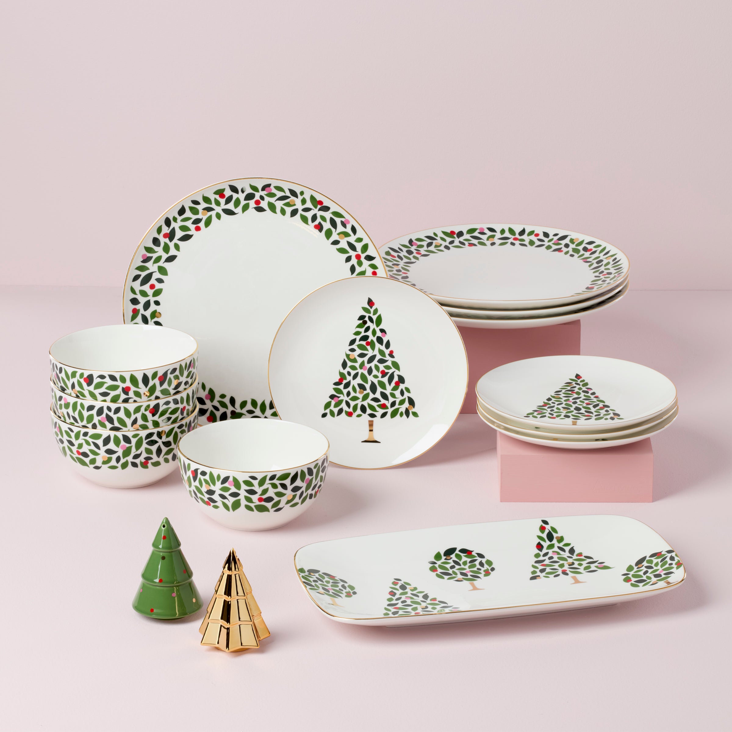 Lenox Premium Evergreen Dinner Plates, Set of 4 - Image 5