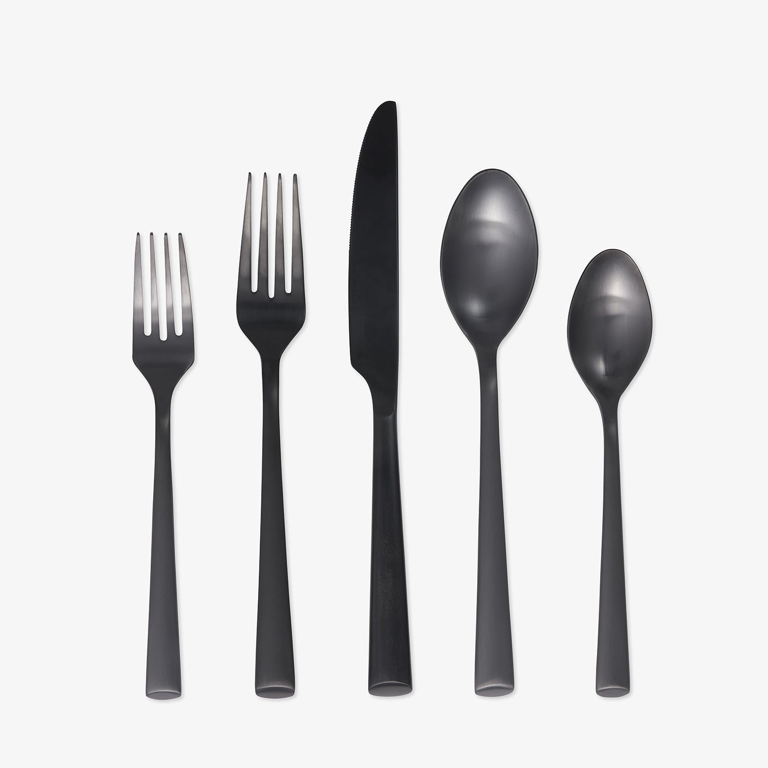 Lenox Premium Gilda Black Satin 20-Piece Flatware Set - Image 3