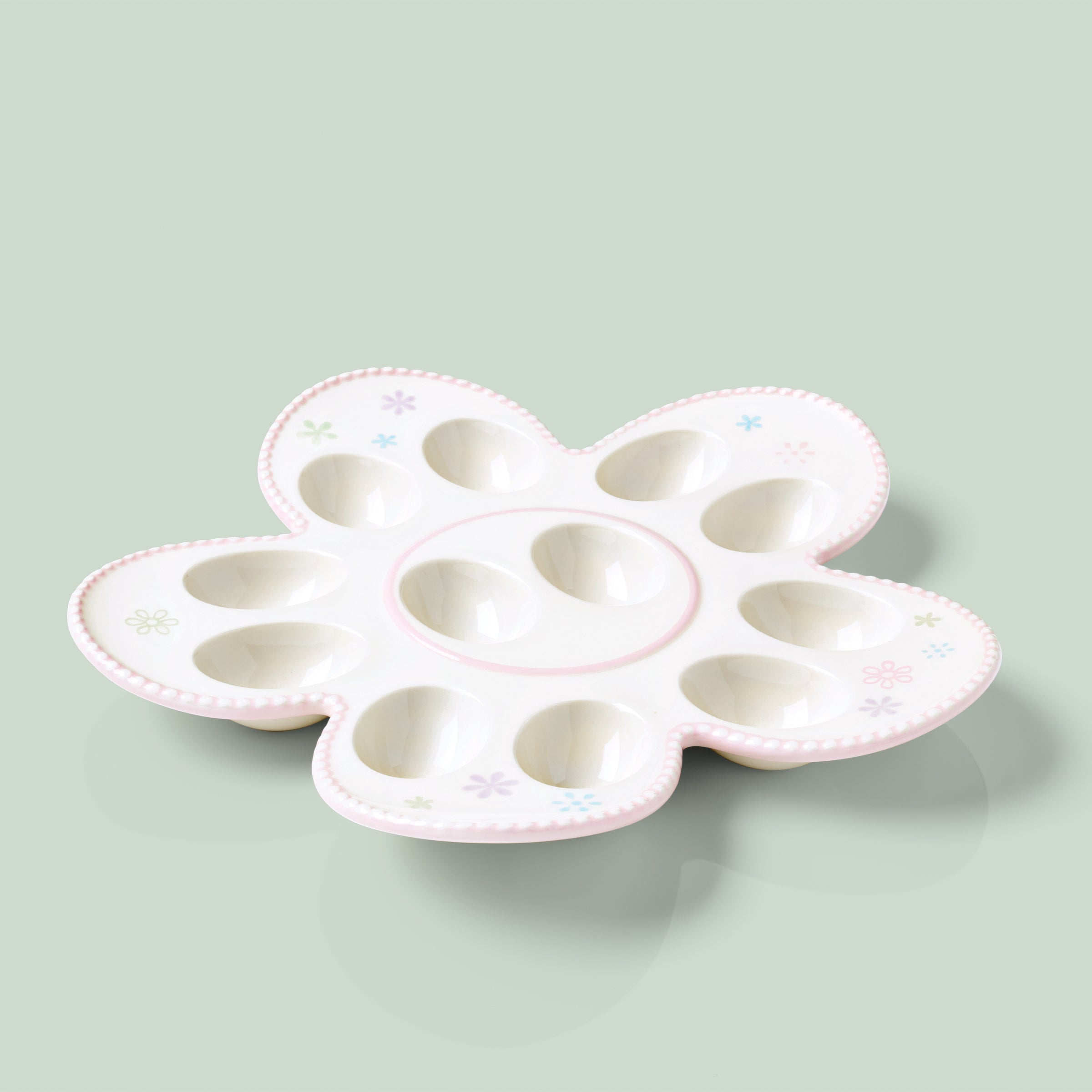 Lenox Premium Bunny Hop Easter Egg Platter - Image 2