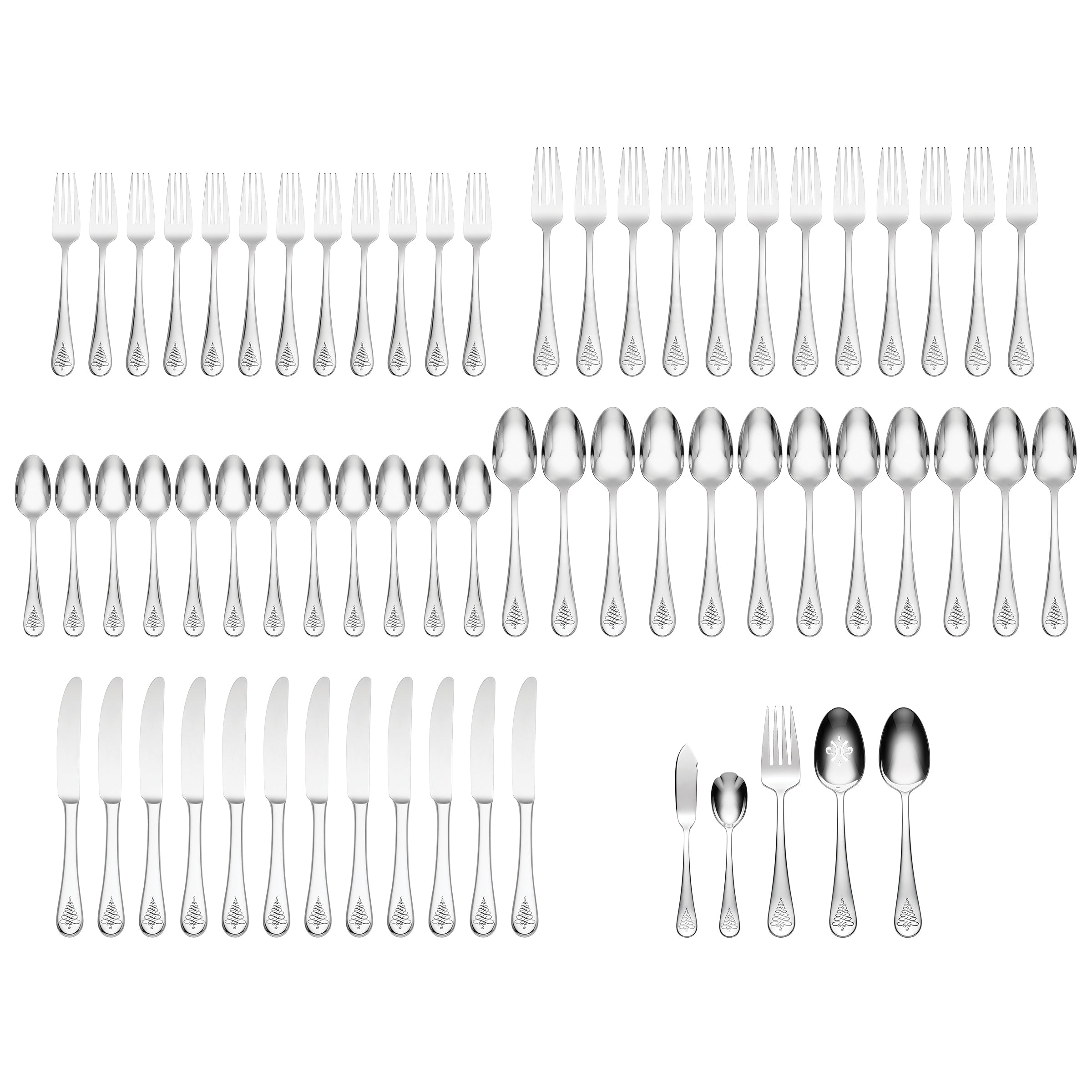 Lenox Premium Noella 65-Piece Flatware Set - Image 2