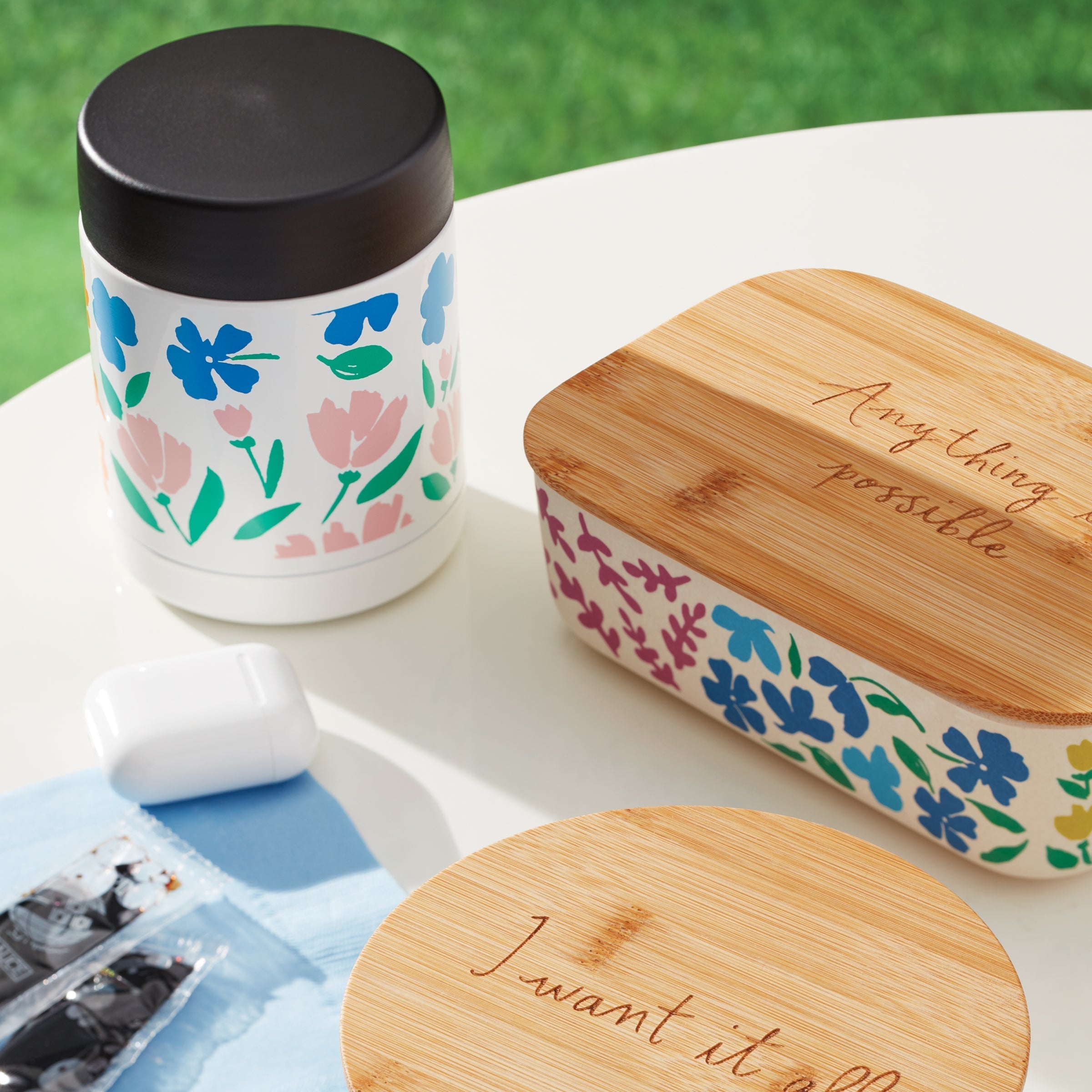Lenox Premium Floral Fields 2-Piece Container Set - Image 3