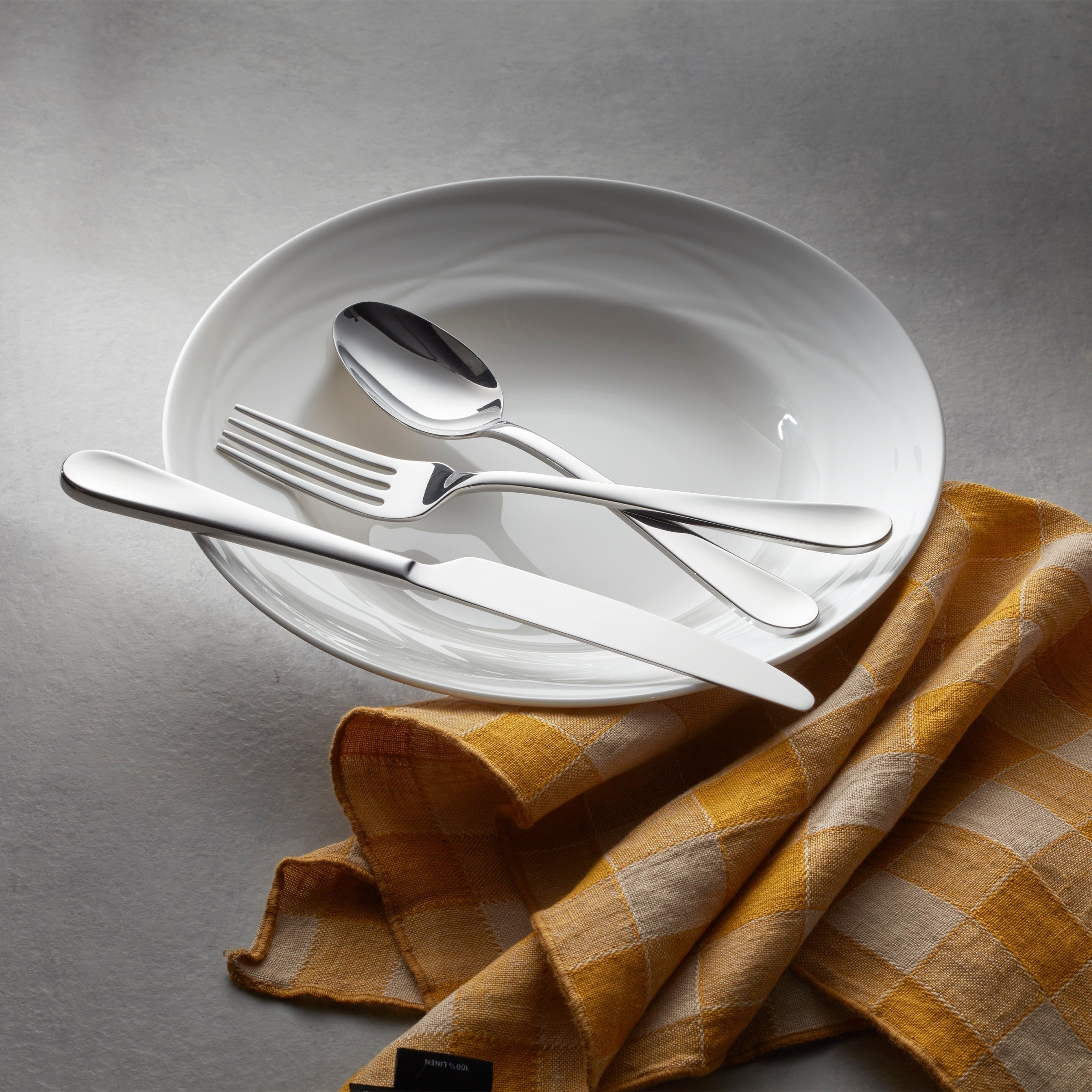 Lenox Premium Grant 20-Piece Flatware Set - Image 5