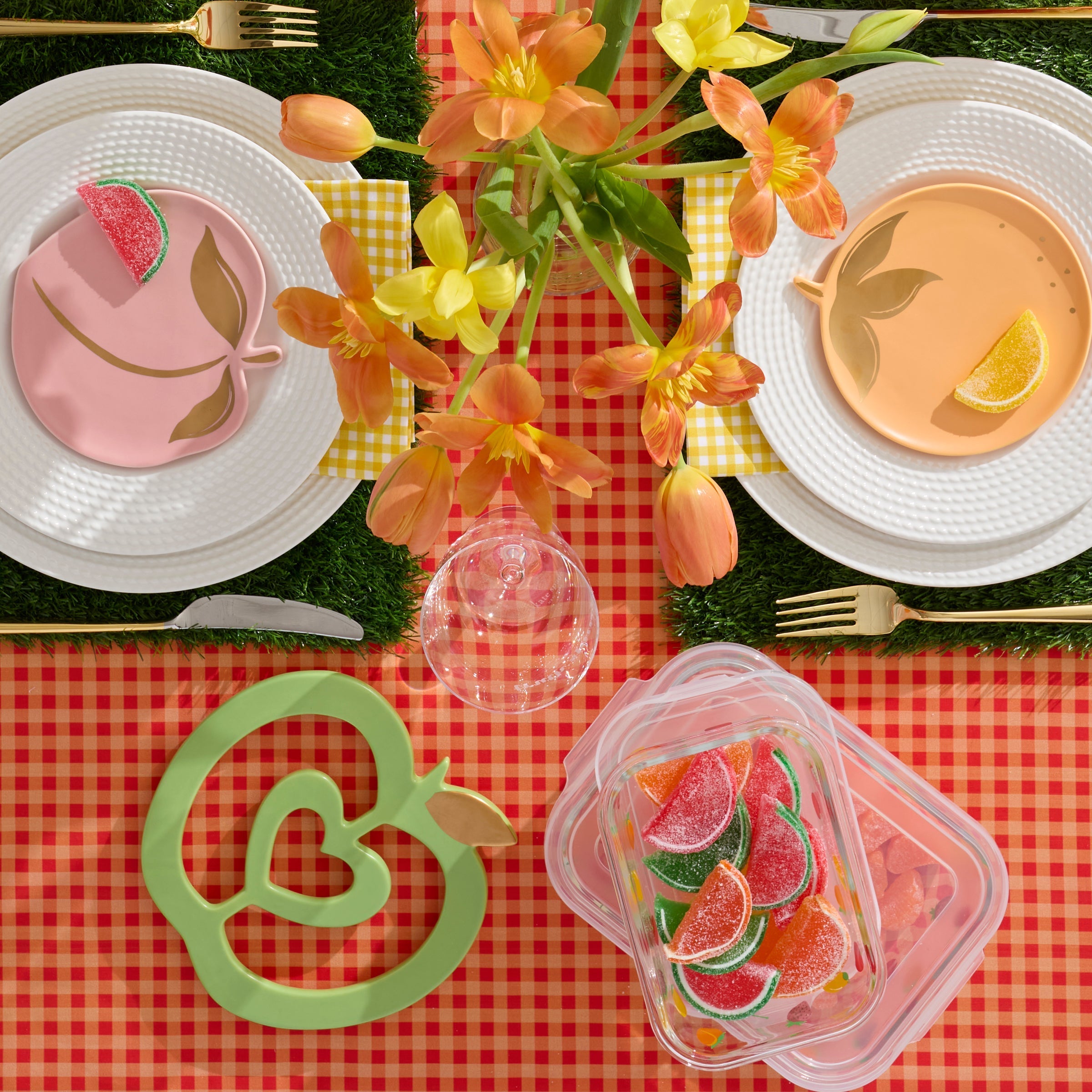 Lenox Premium Tutti Fruity Apple Trivet - Image 3