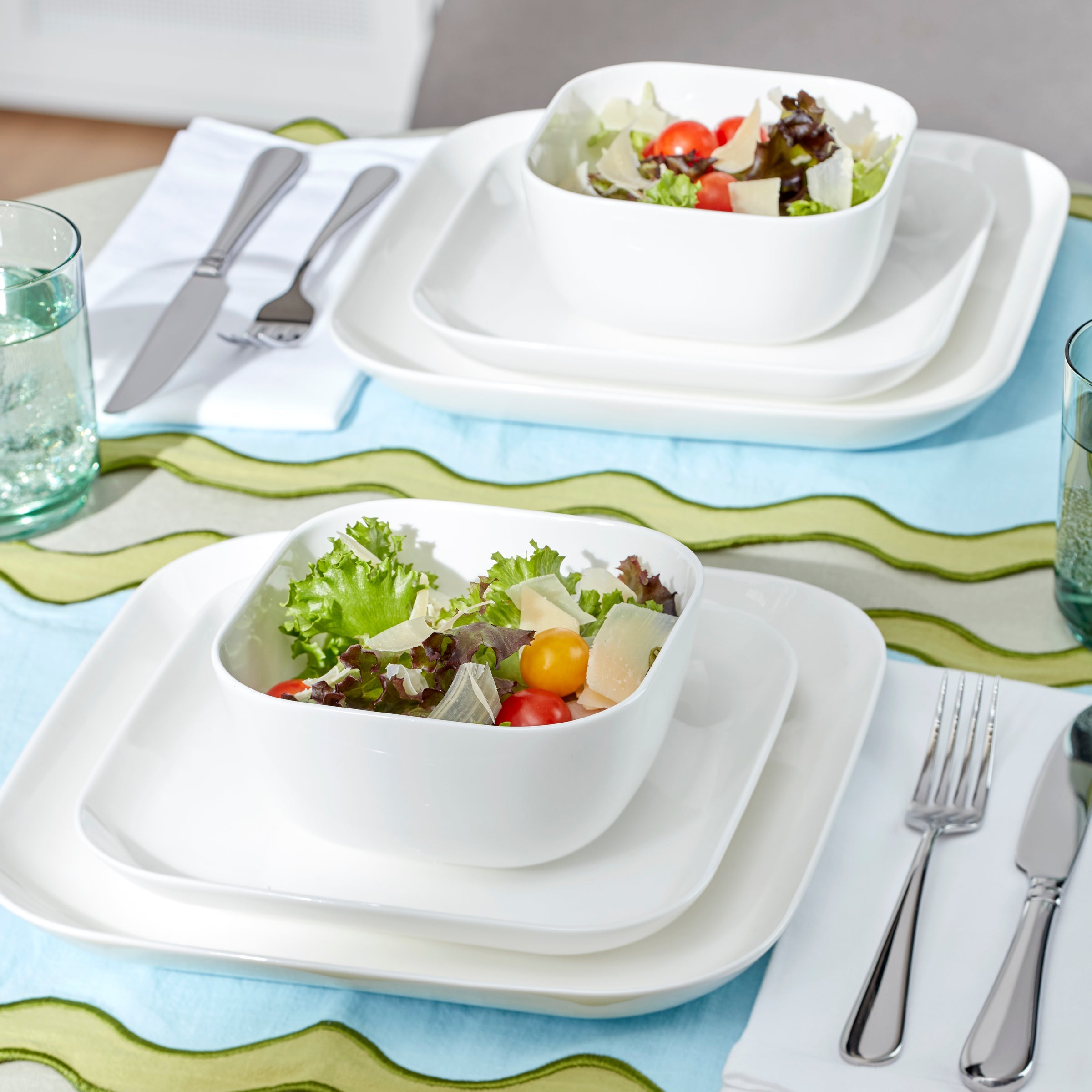 Lenox Premium Studio 1414 Square 16-Piece Dinnerware Set - Image 3