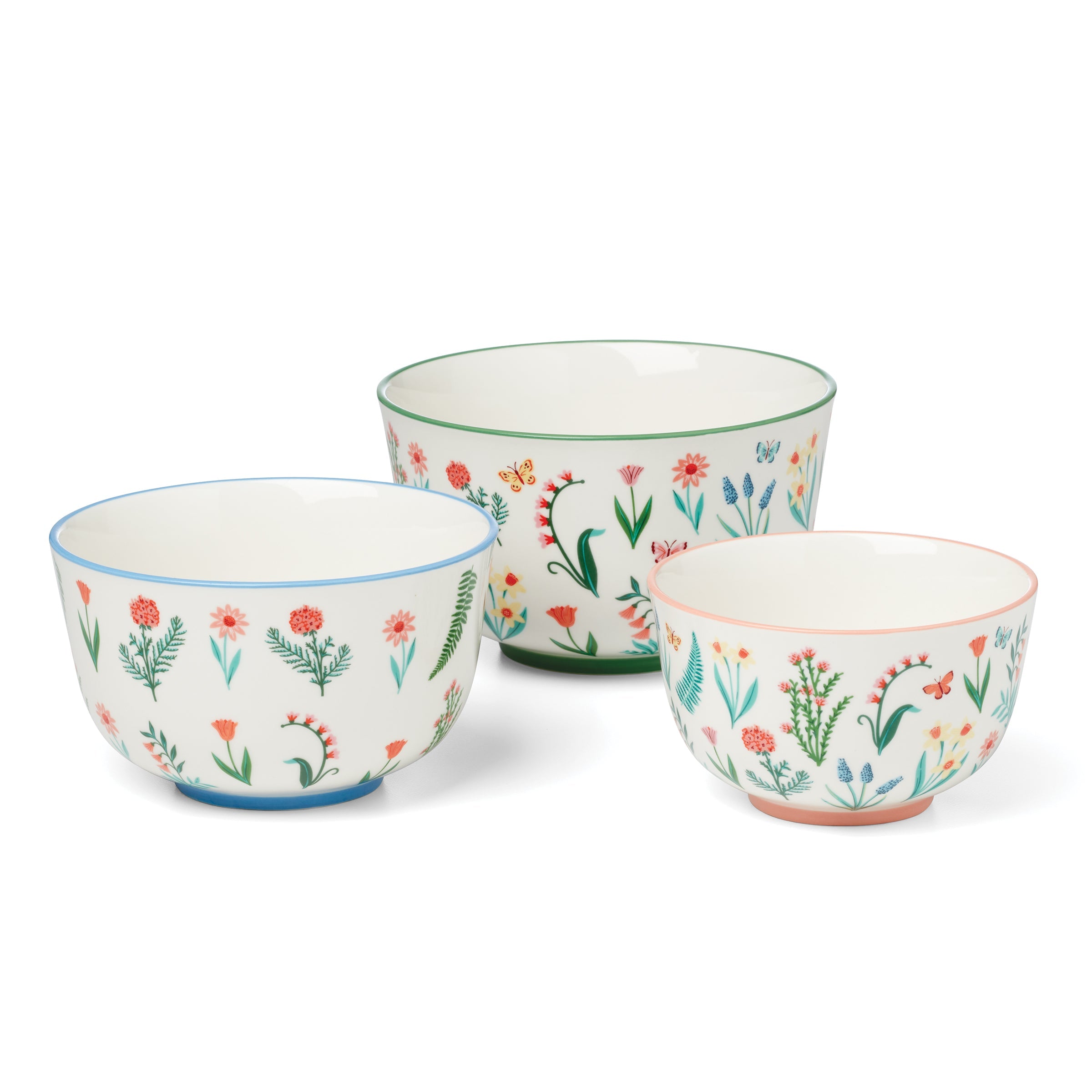 Lenox Premium First Blooms 3-Piece Nesting Bowl Set - Image 2