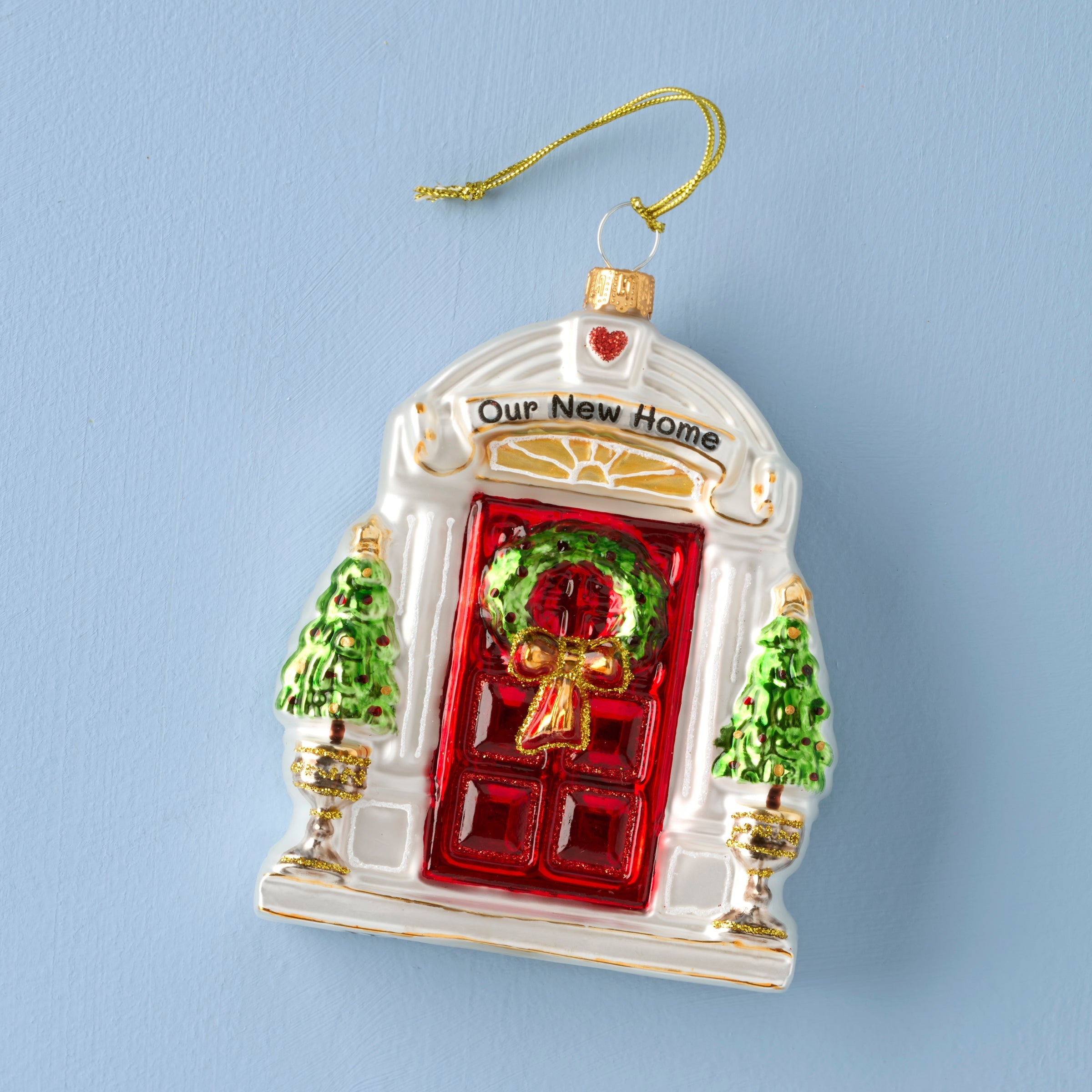Lenox Premium 2026 Retro Blown Glass New Home Ornament