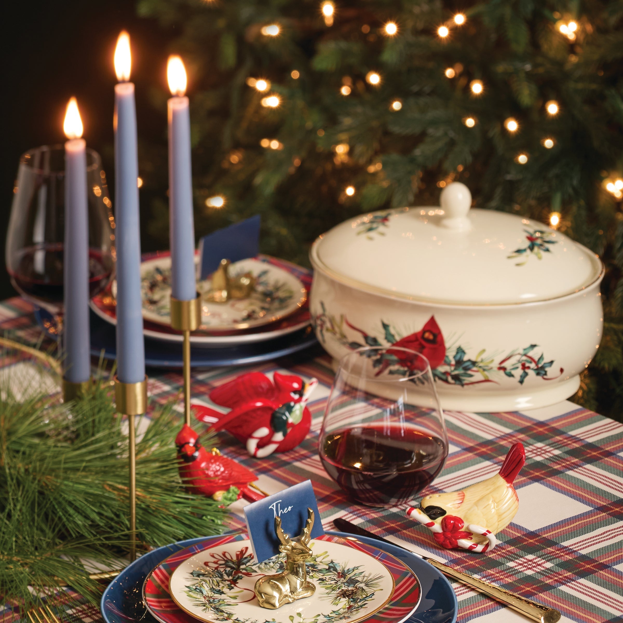 Lenox Premium Dipped Heron 12 Taper Candle, Set of 2 - Image 3