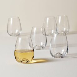 Alternative view of Lenox Premium Tuscany Classics Stemless Wine Glasses, Set of 6