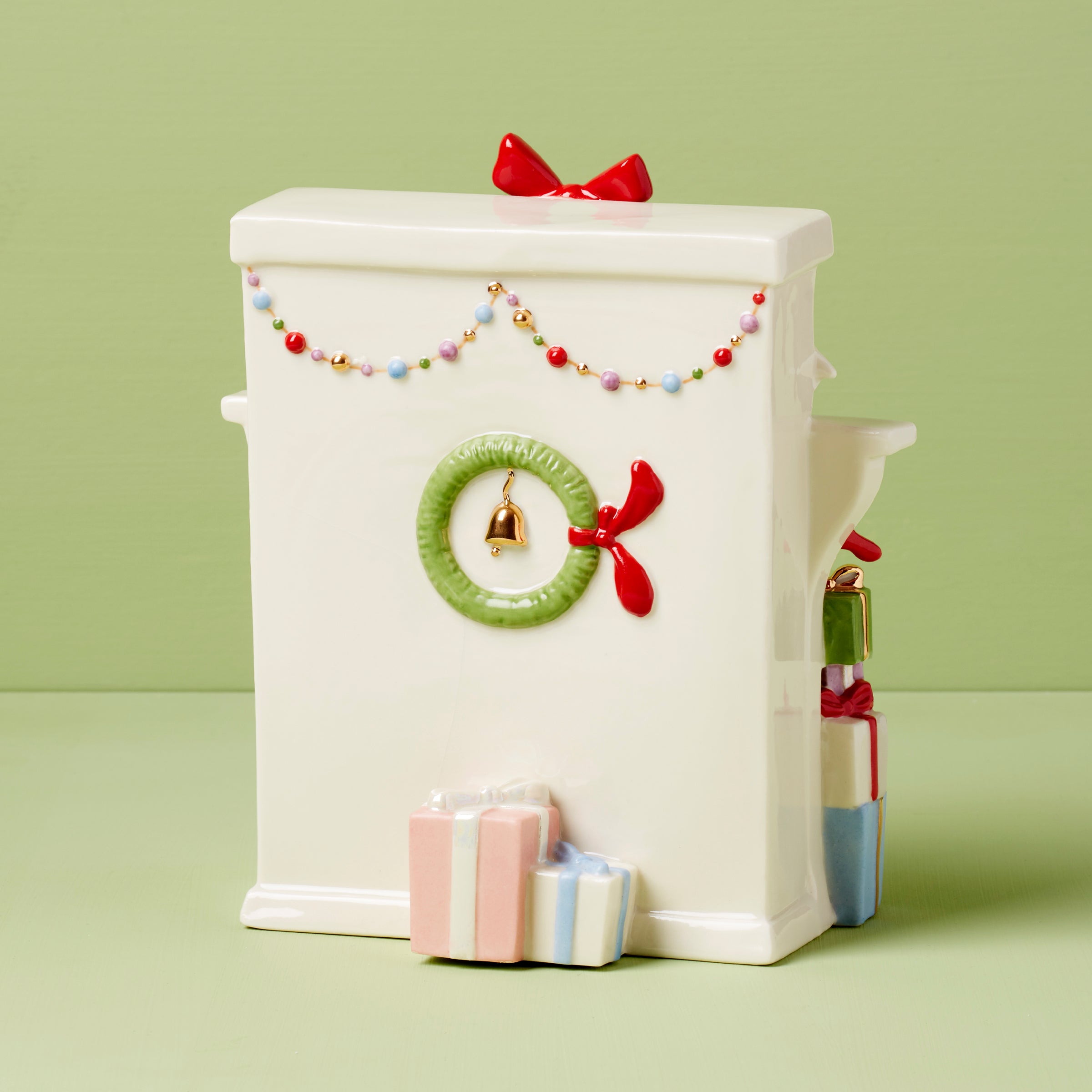 Lenox Premium Grinch Stealing Stockings Figurine - Image 2