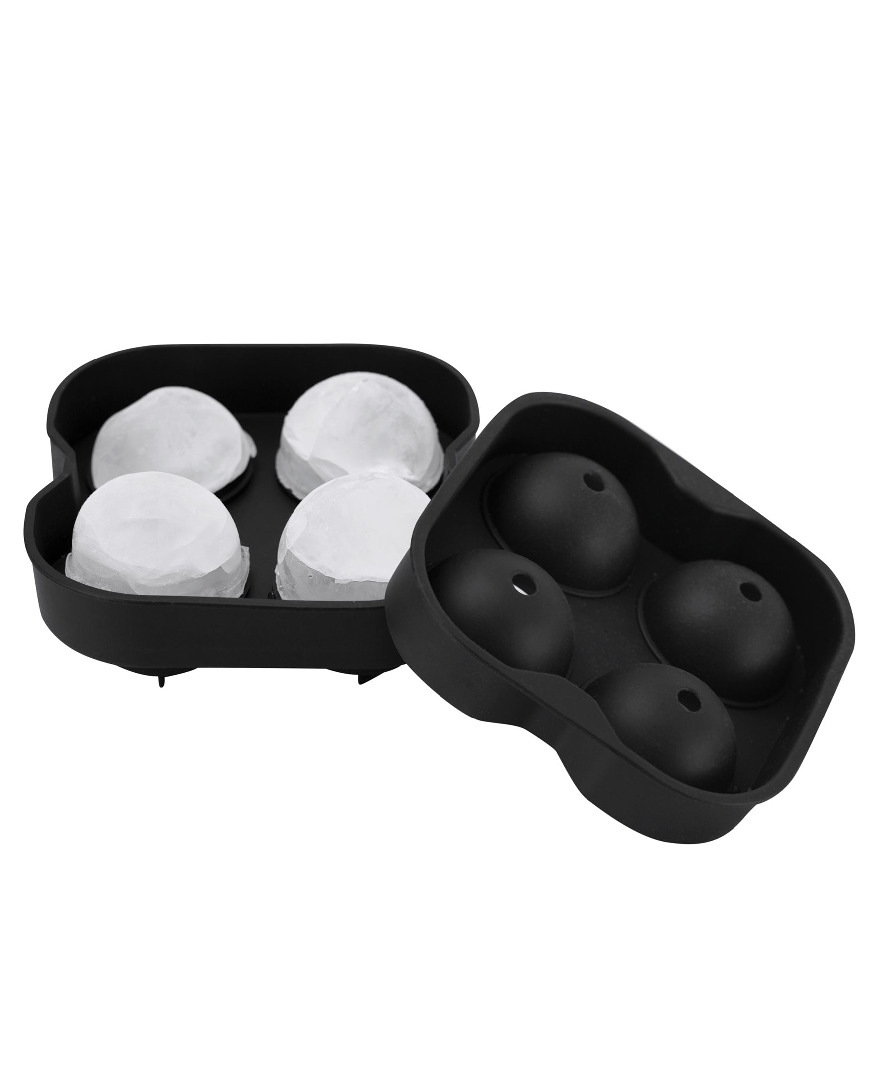 Lenox Premium Black Round Silicone XL Ice Mold