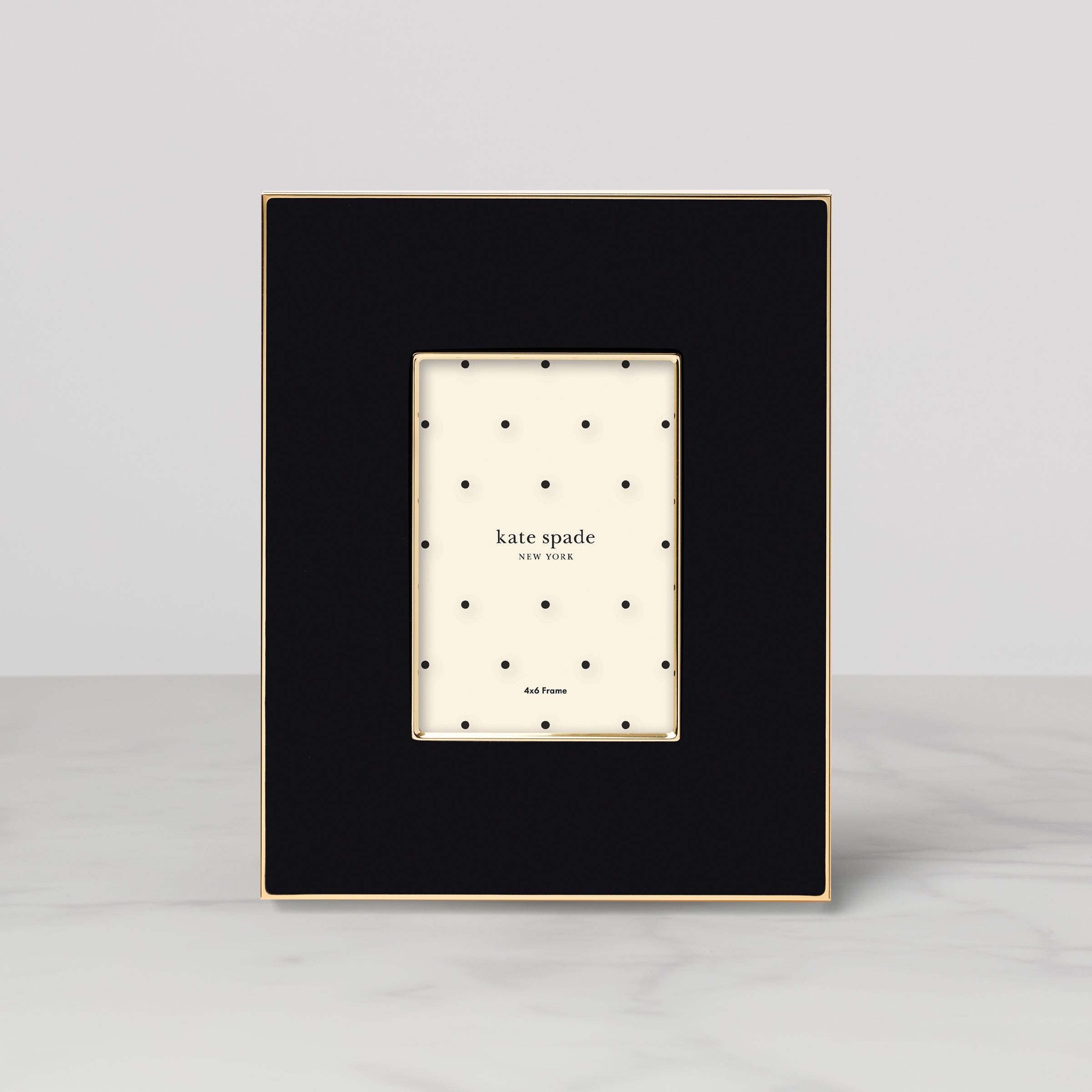 Lenox Premium Make It Pop Black 4x6 Photo Frame