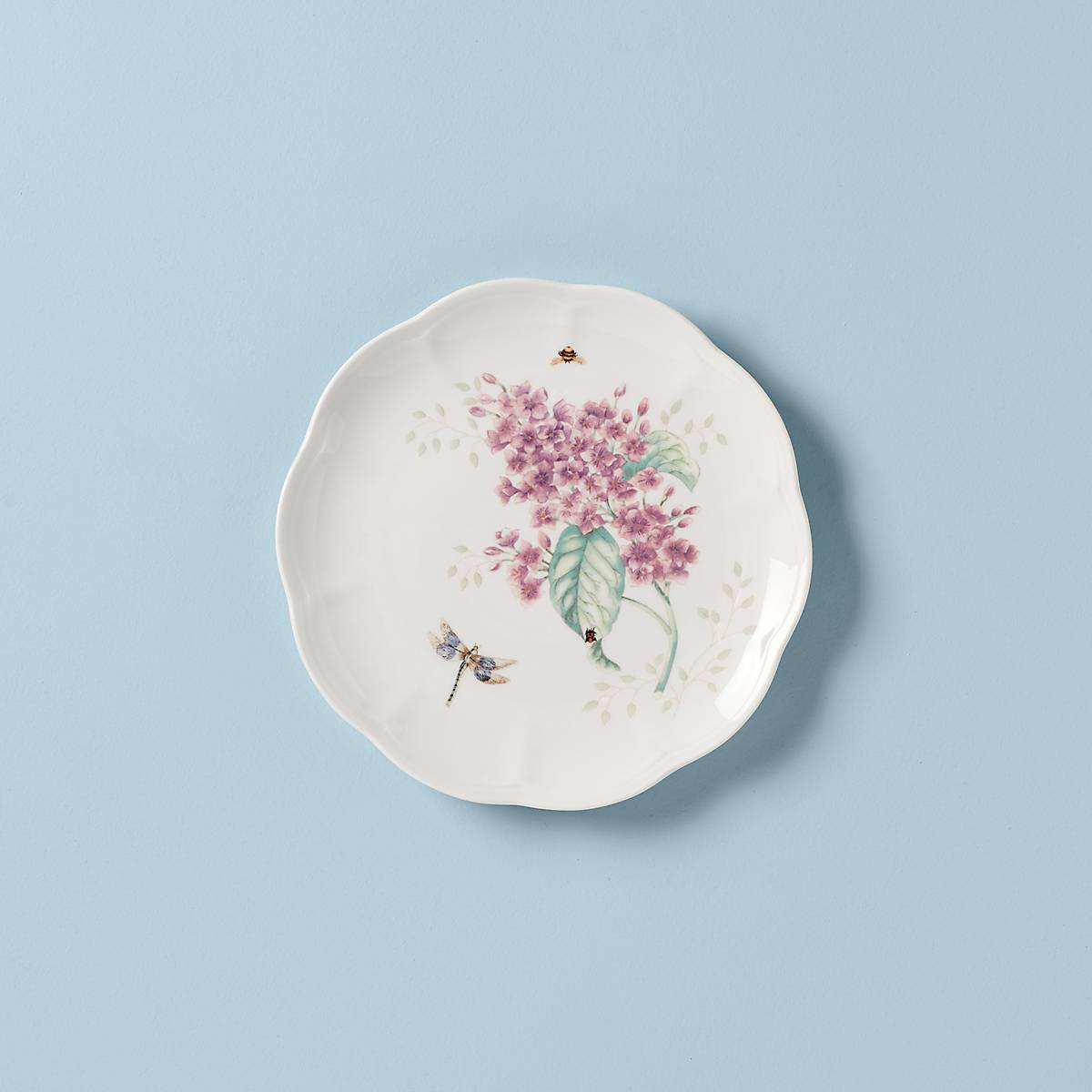 Lenox Premium Butterfly Meadow Orange Sulphur Accent Plate