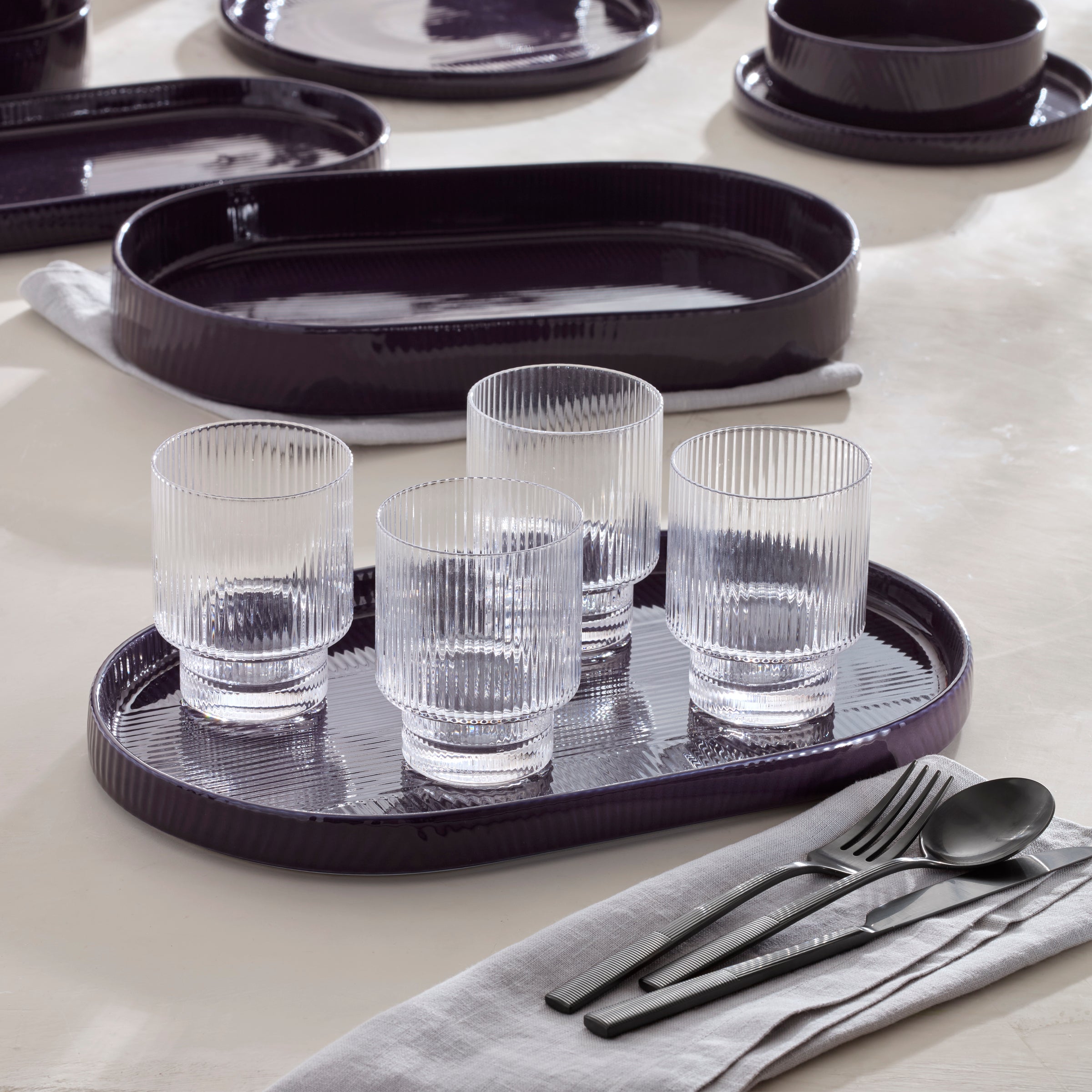 Lenox Premium Modulus Nightshade 2-Piece Serving Set - Image 5