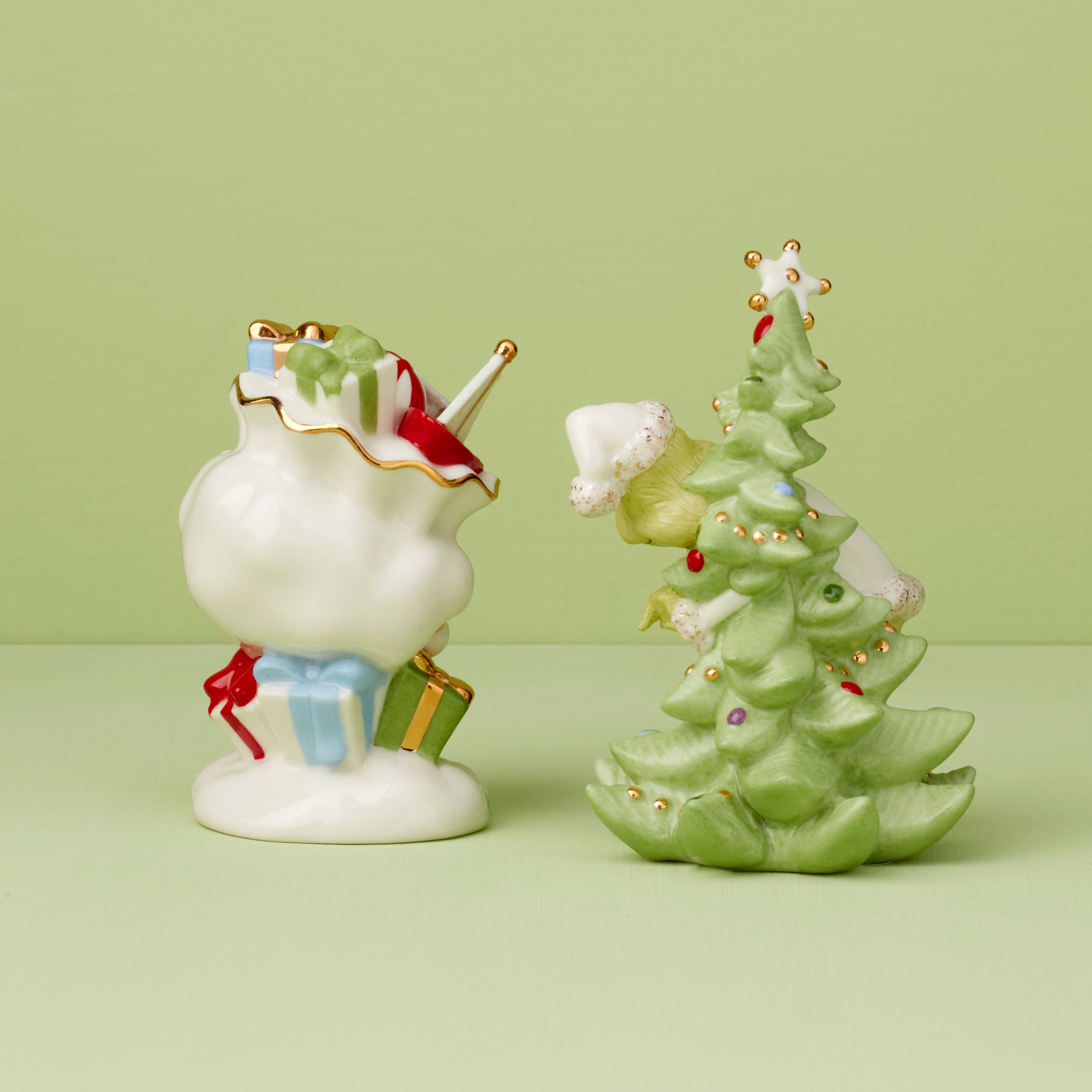 Lenox Premium Merry Grinchmas Salt & Pepper Set - Image 2