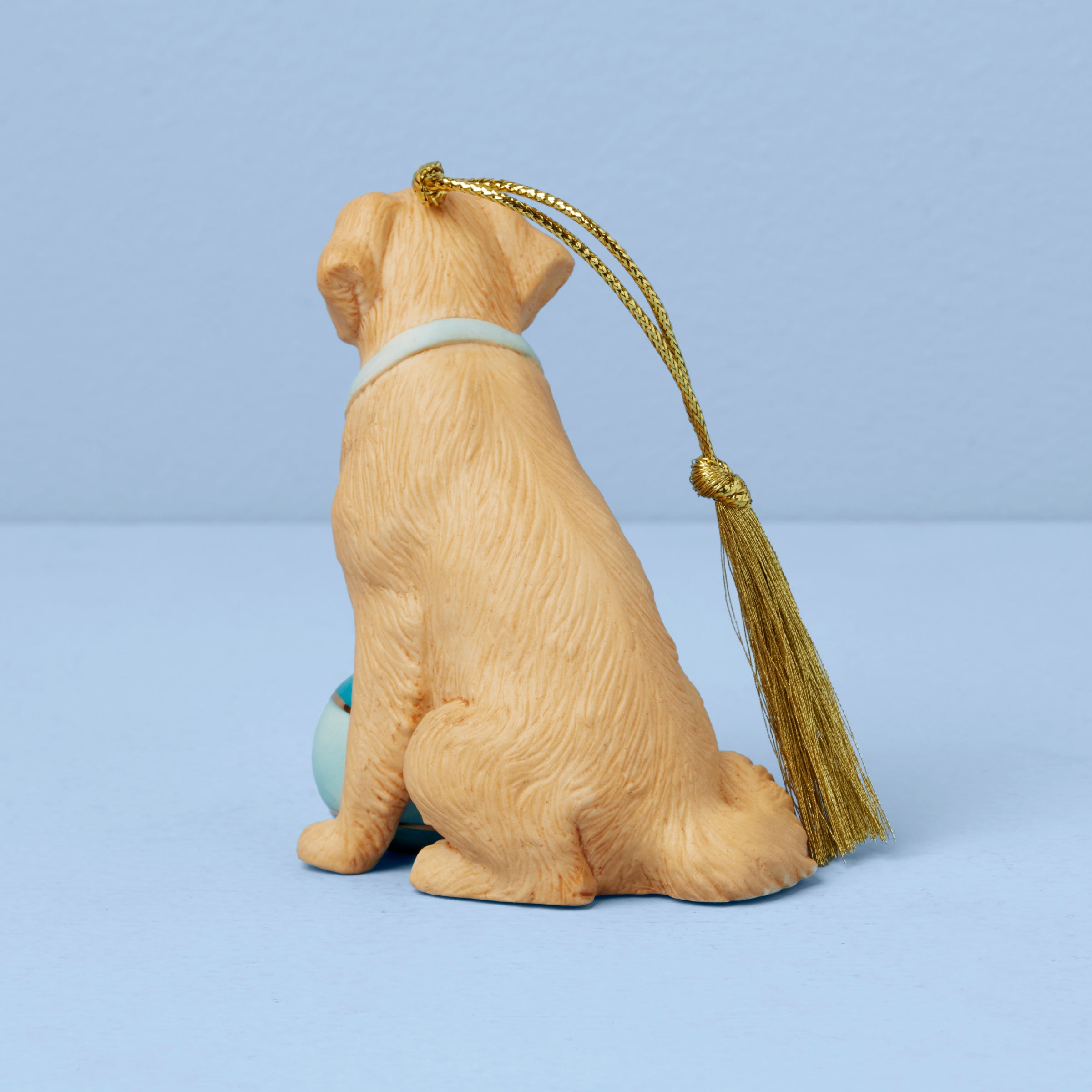 Lenox Premium Personalized Golden Retriever Ornament - Image 2