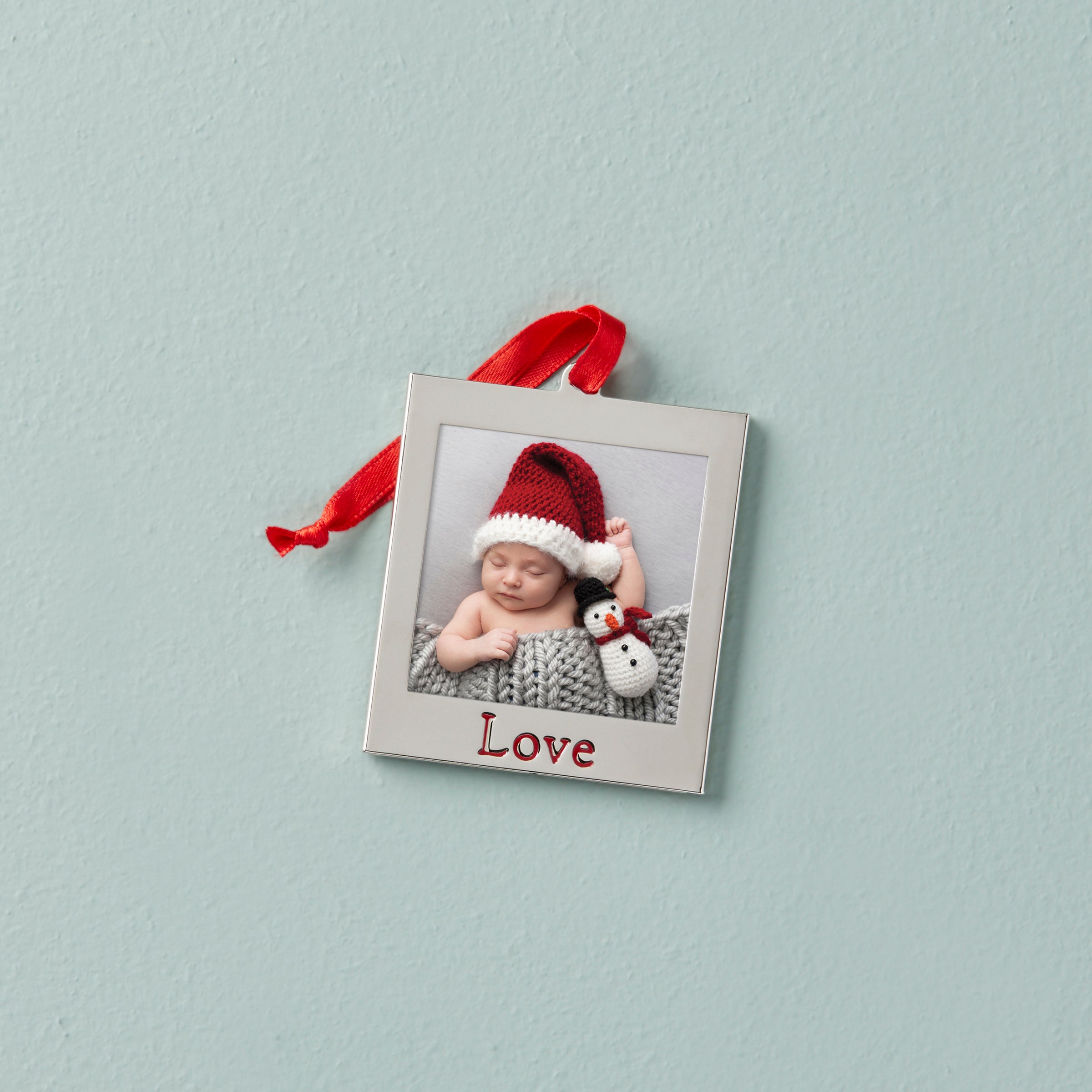 Lenox Premium Love Photo Frame Charm Ornament