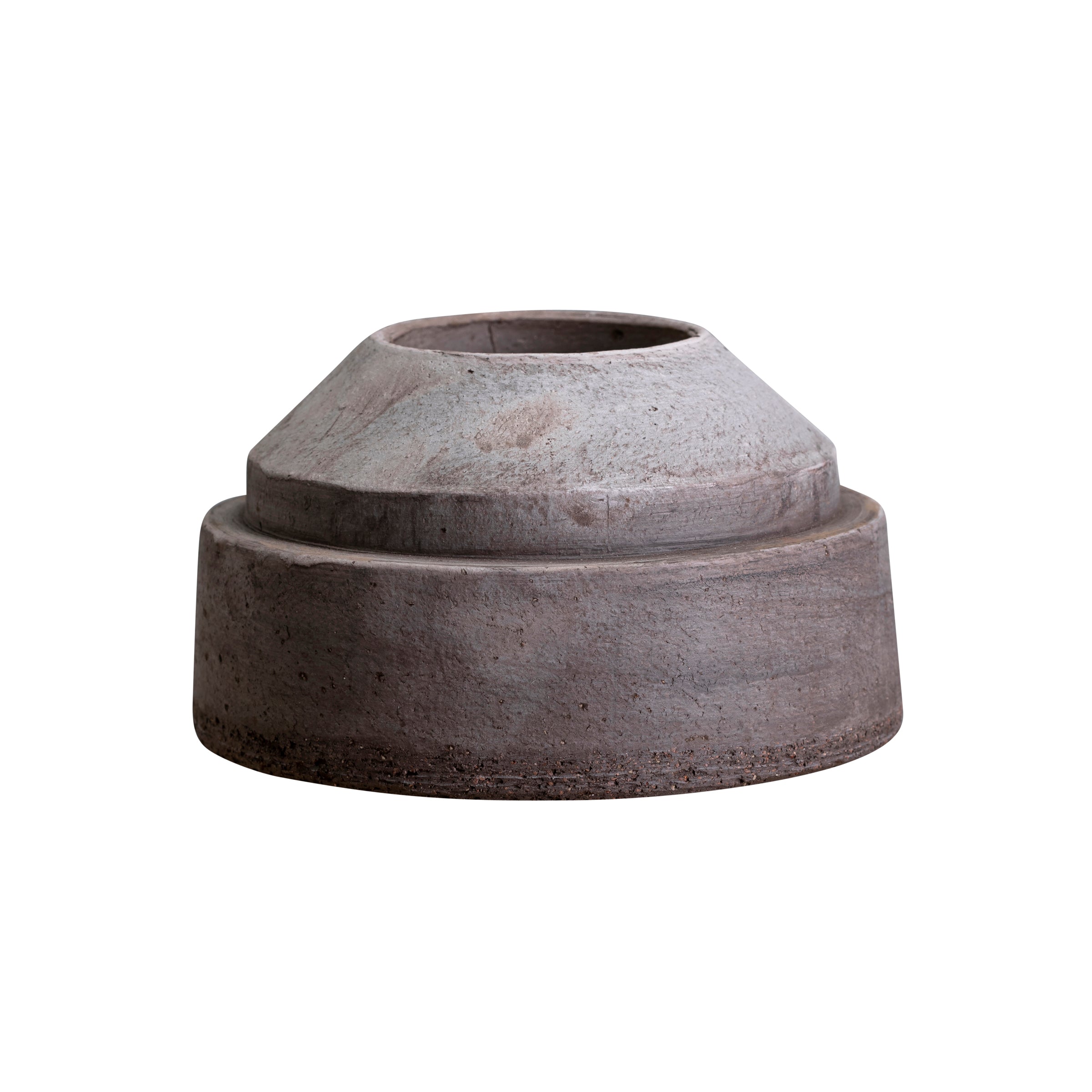 Lenox Premium Hoff Raw Grey Candleholder