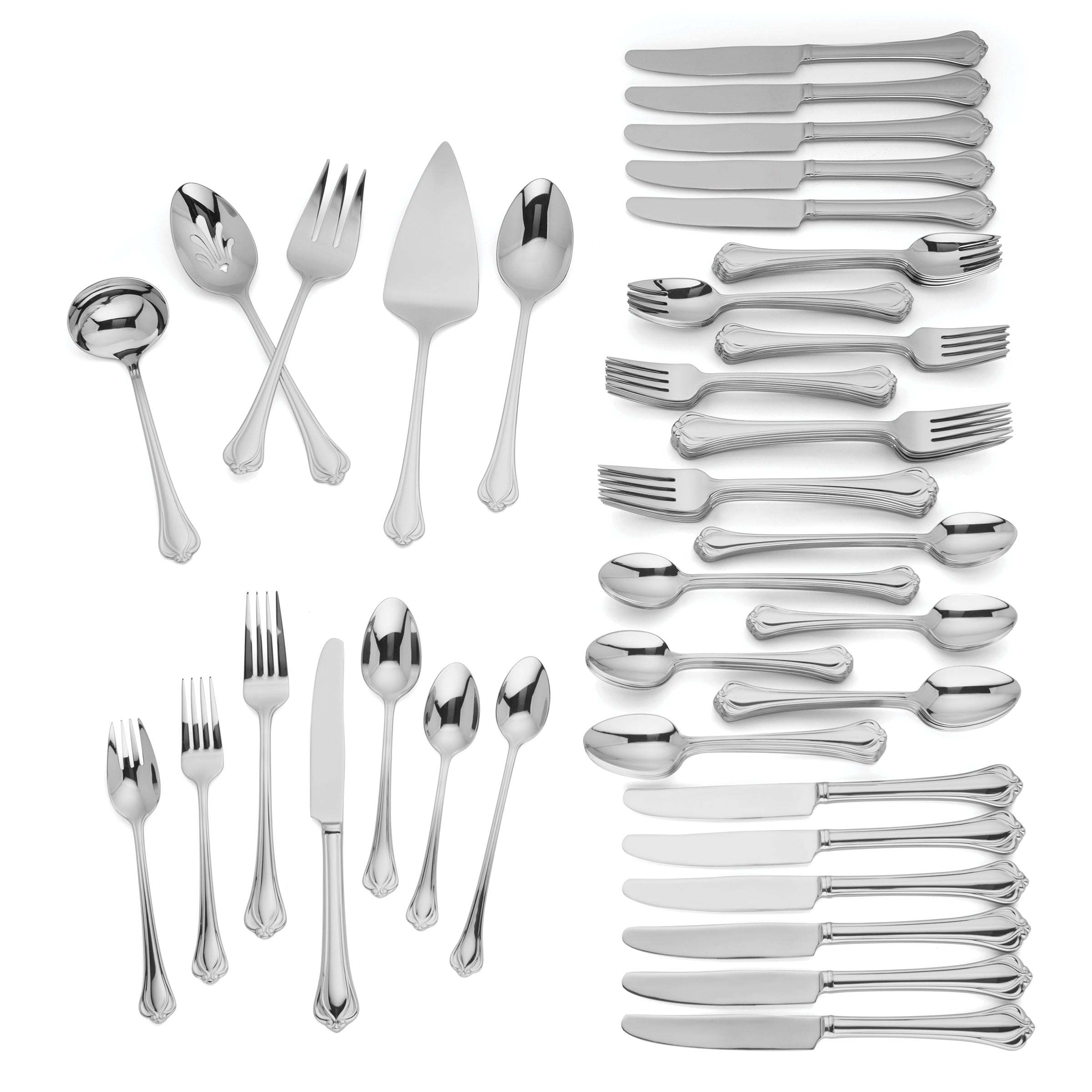Lenox Premium Alcott 89-Piece Flatware Set - Image 2