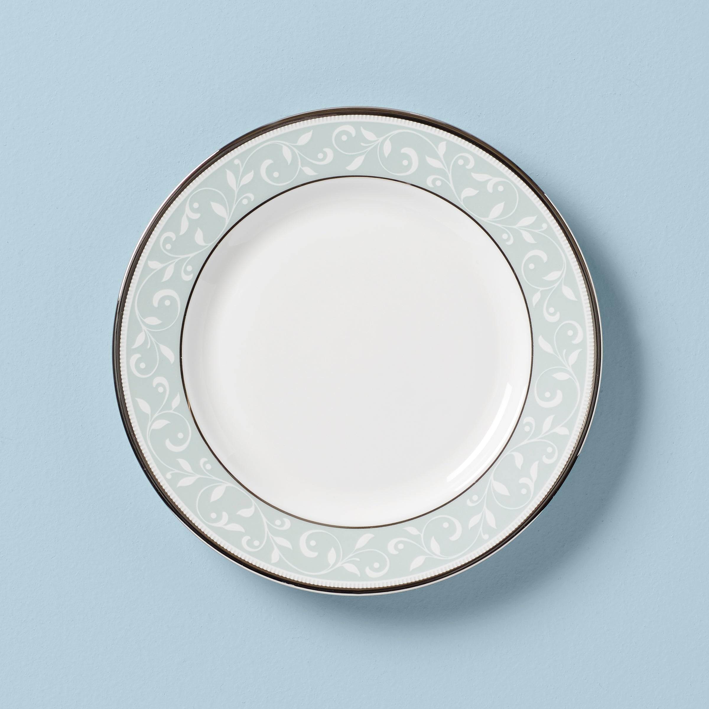 Lenox Premium Opal Innocence Blue Bread Plate