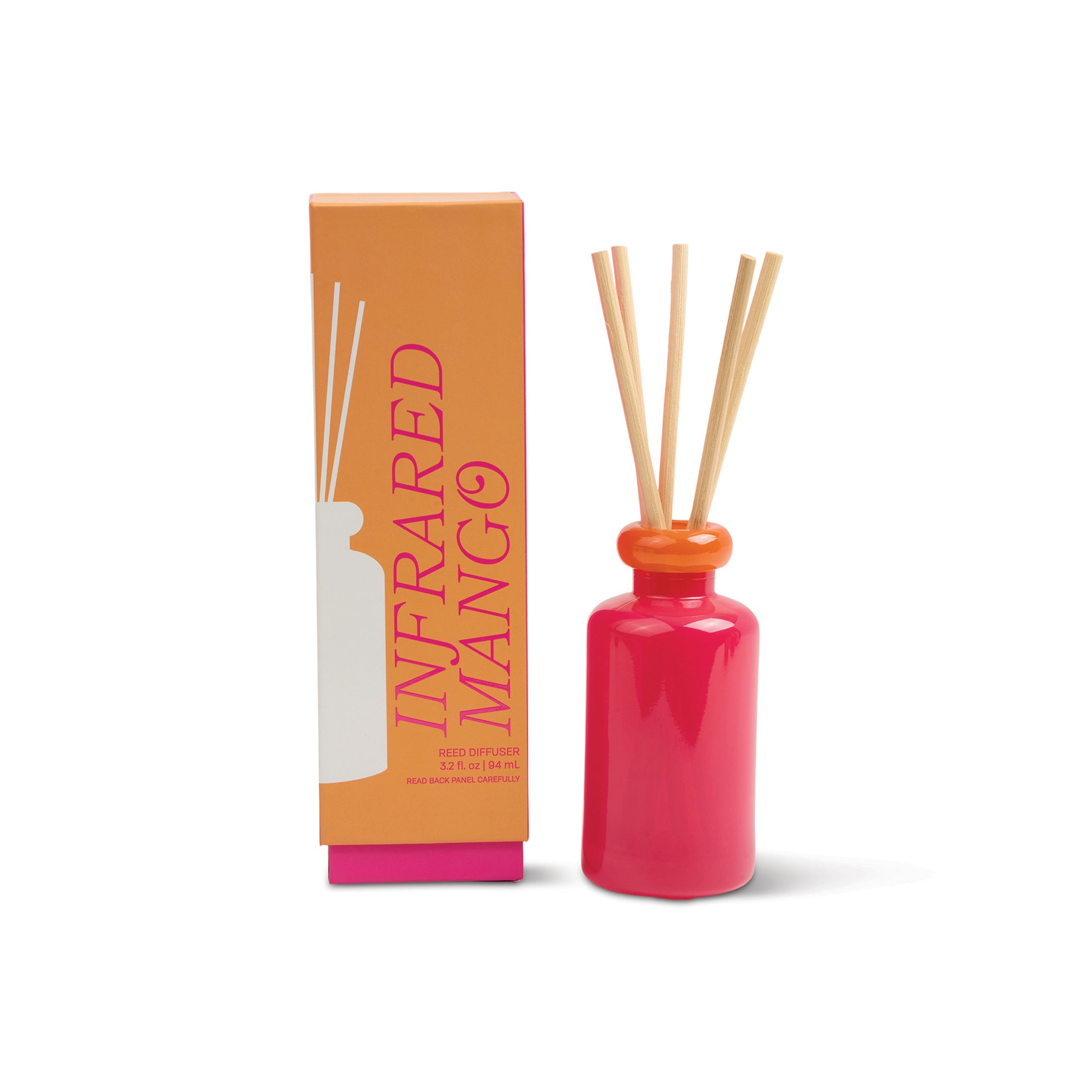 Lenox Premium Stacked Infrared Mango 3.2oz Reed Diffuser - Image 2