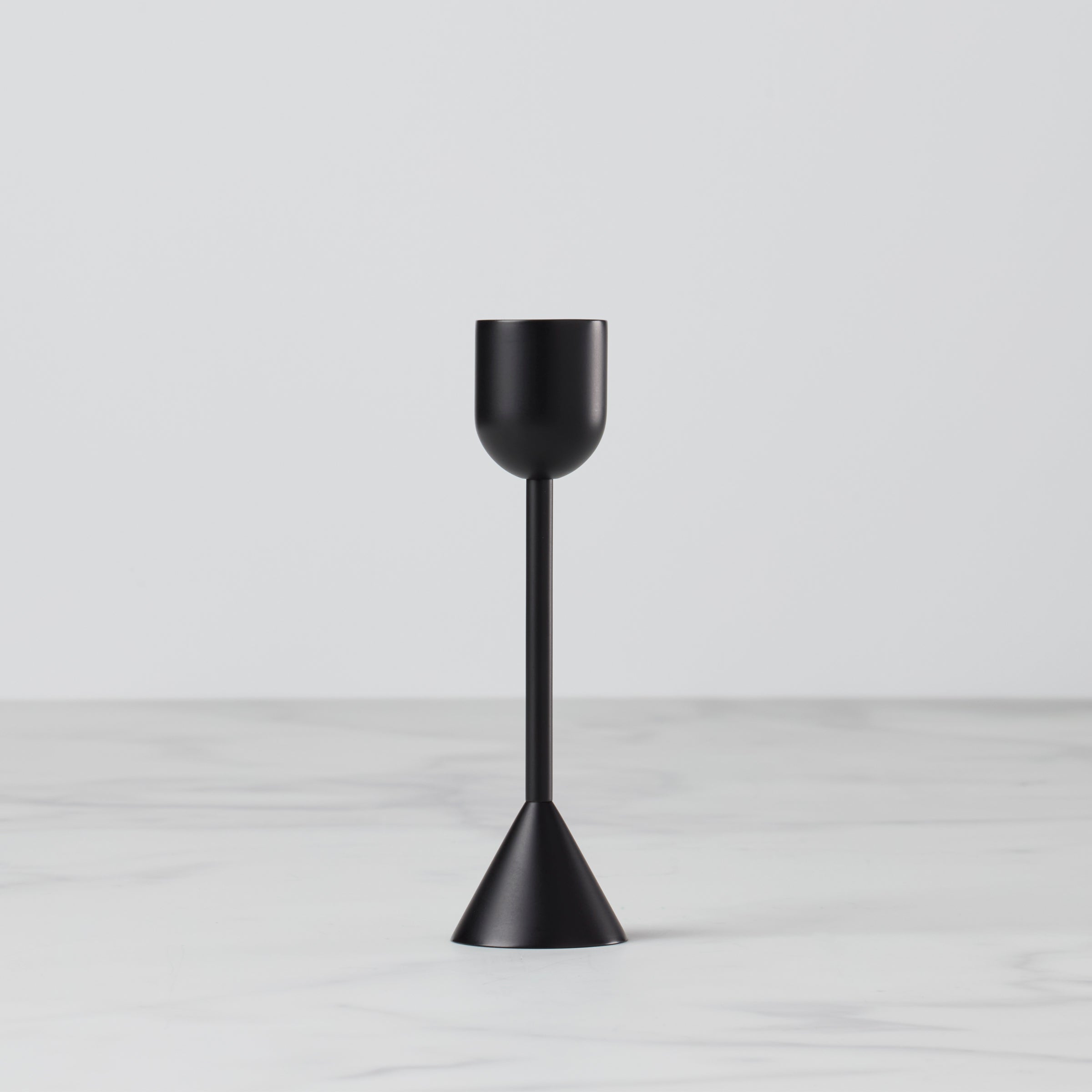 Lenox Premium Onyx Brass Tall Taper Candle Holder
