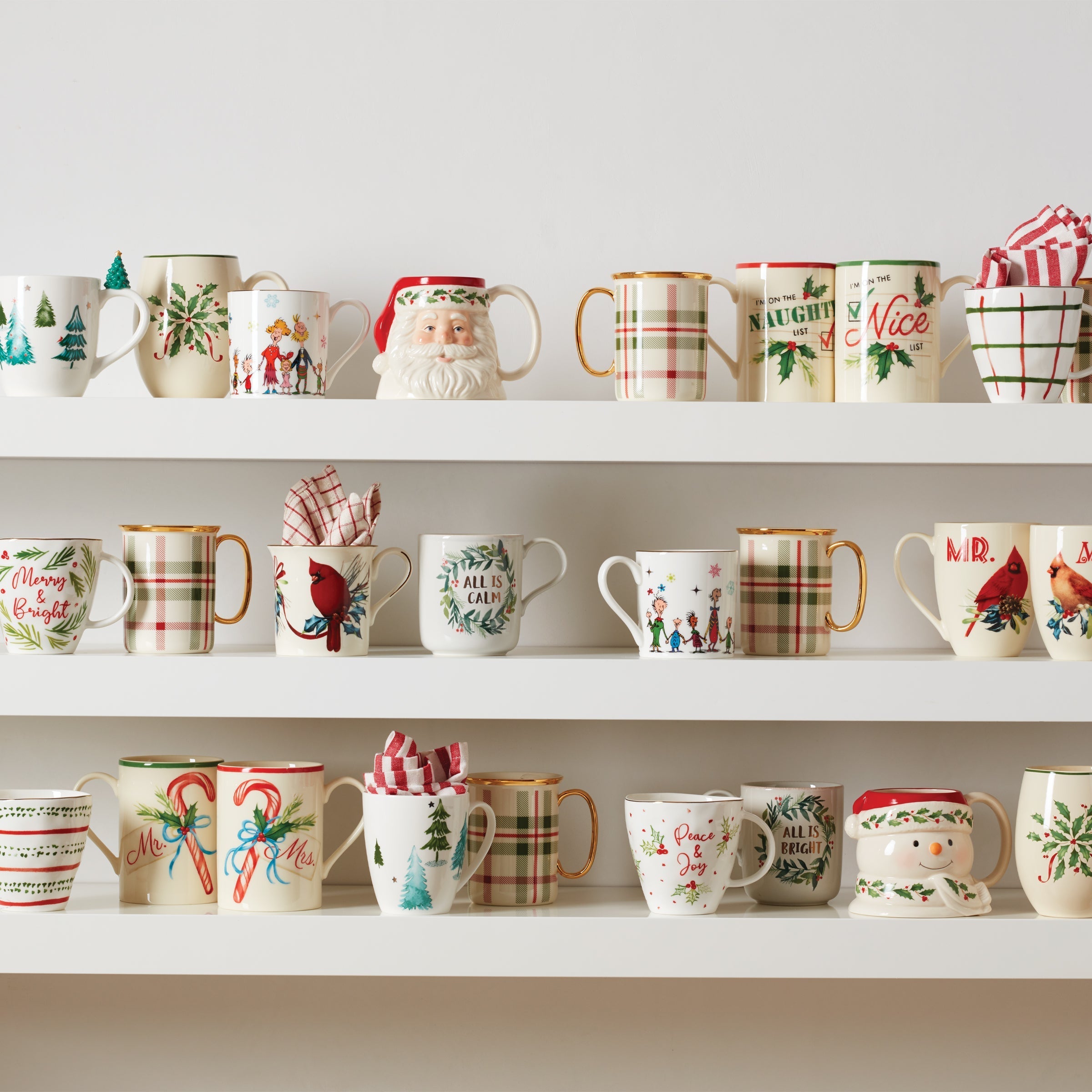 Lenox Premium Merry Grinchmas Mugs, Set of 4 - Image 3