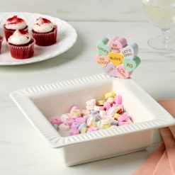 Alternative view of Lenox Premium Profile Poppers Square Bowl & Heart Candy Set