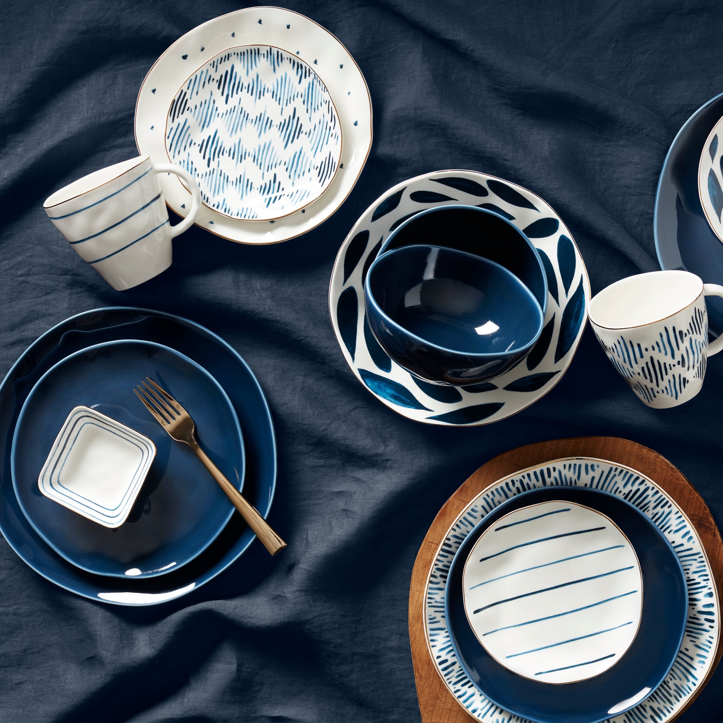 Lenox Premium Bay Colors Blue All-Purpose Bowls, Set of 4 - Image 2