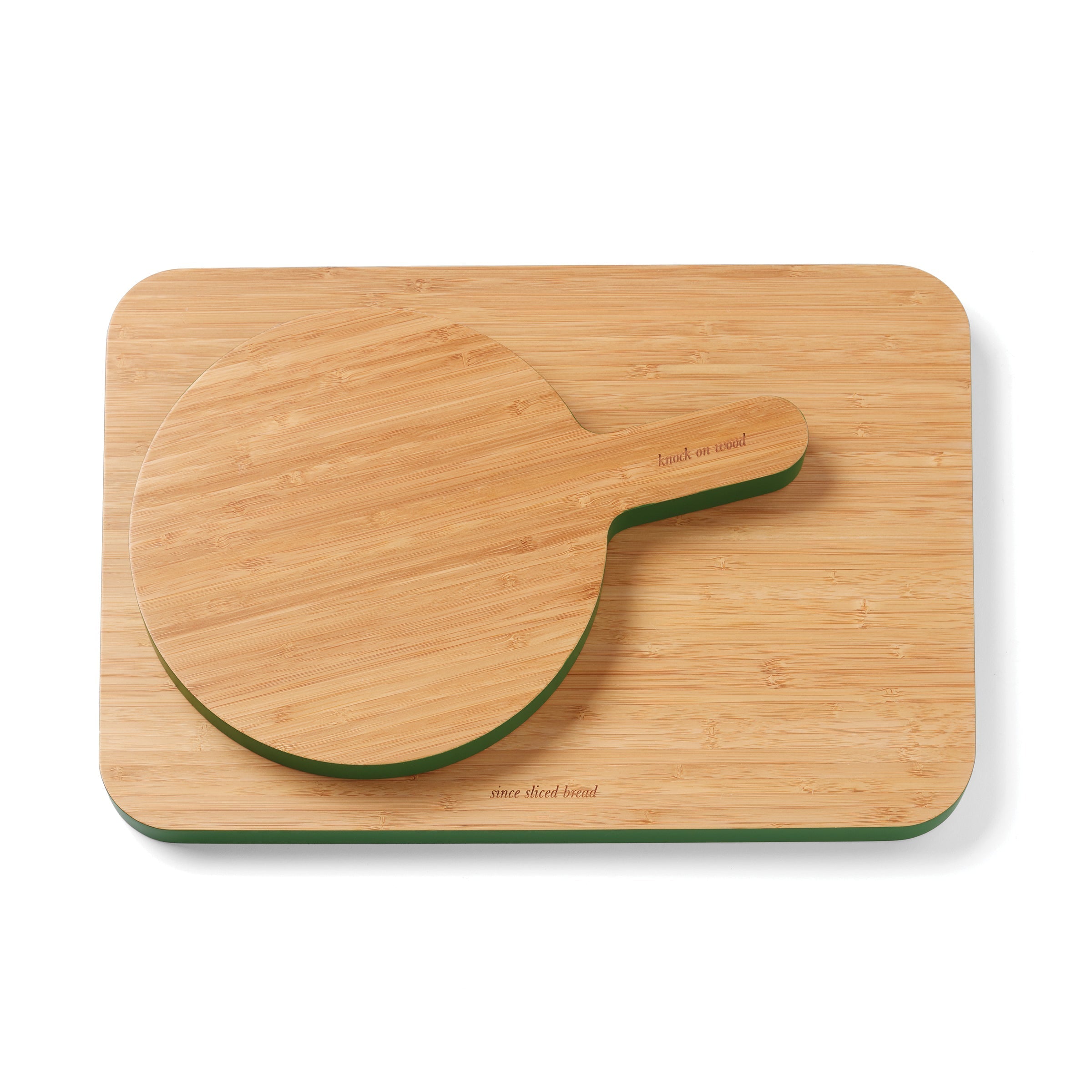 Lenox Premium Knock On Wood 2-Piece Cutting Board Set - Image 2
