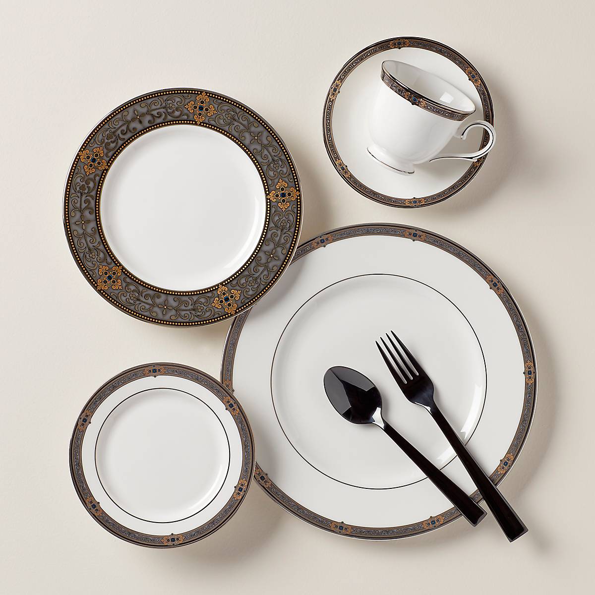 Lenox Premium Vintage Jewel 5-Piece Place Setting