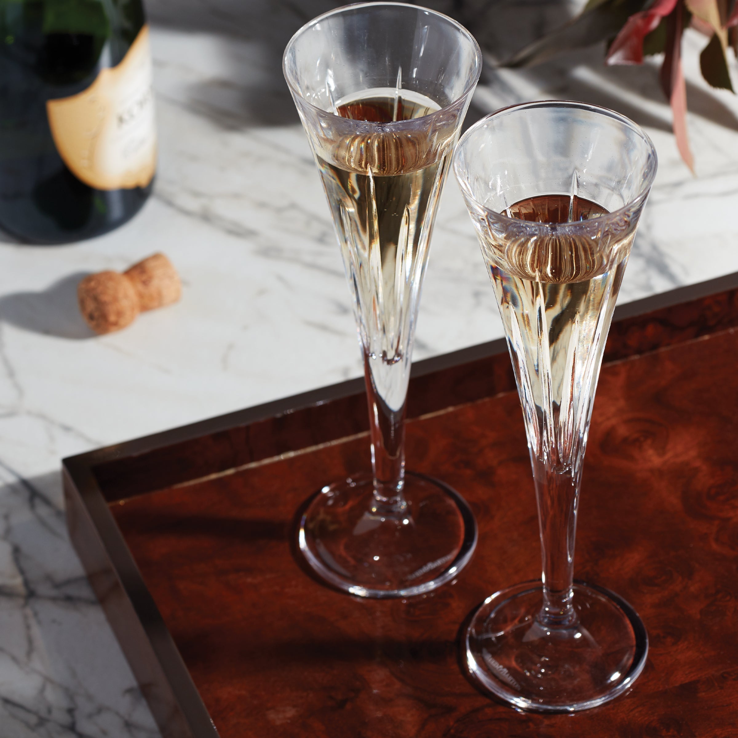 Lenox Premium Soho Crystal Toasting Flutes, Set of 2 - Image 2