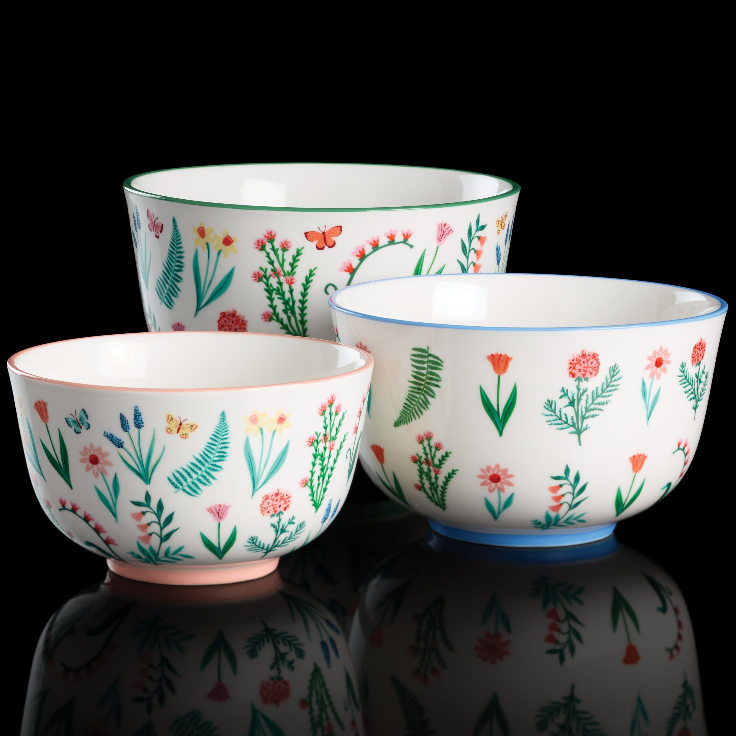 Lenox Premium First Blooms 3-Piece Nesting Bowl Set - Image 4