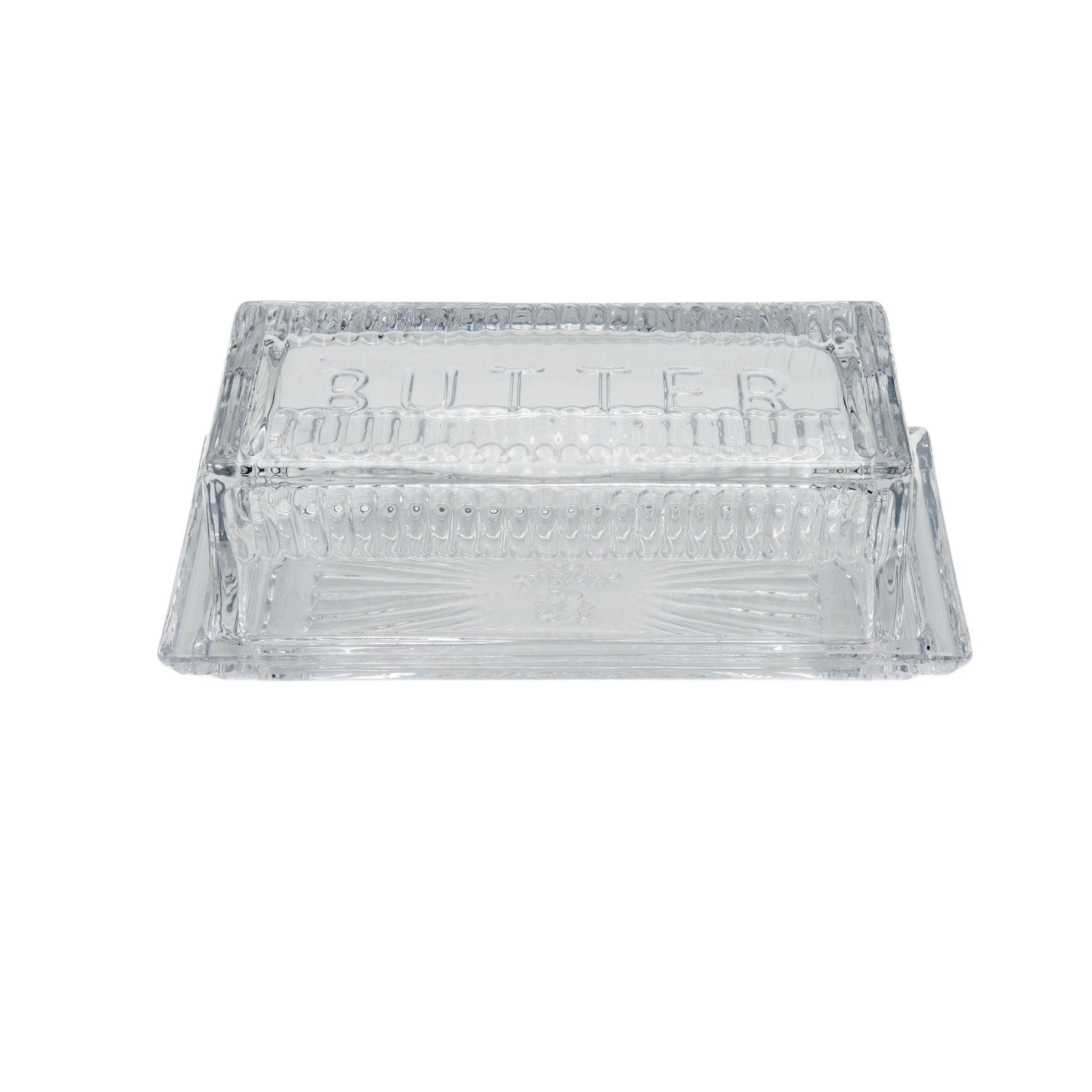 Lenox Premium Glass Butter Dish