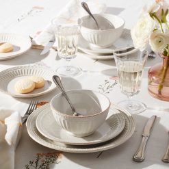 Alternative view of Lenox Premium French Perle Groove White 4-Piece Place Setting