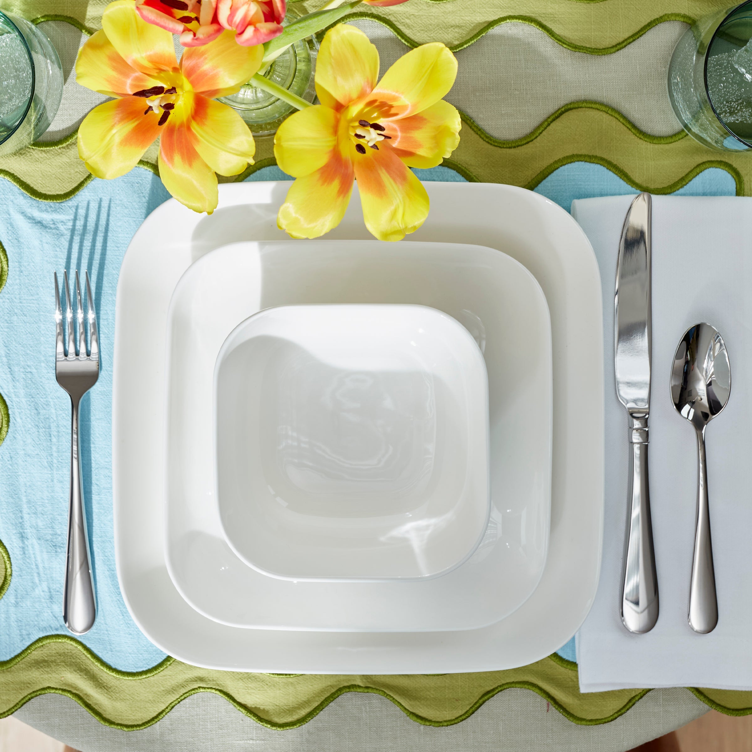 Lenox Premium Studio 1414 Square 16-Piece Dinnerware Set - Image 5