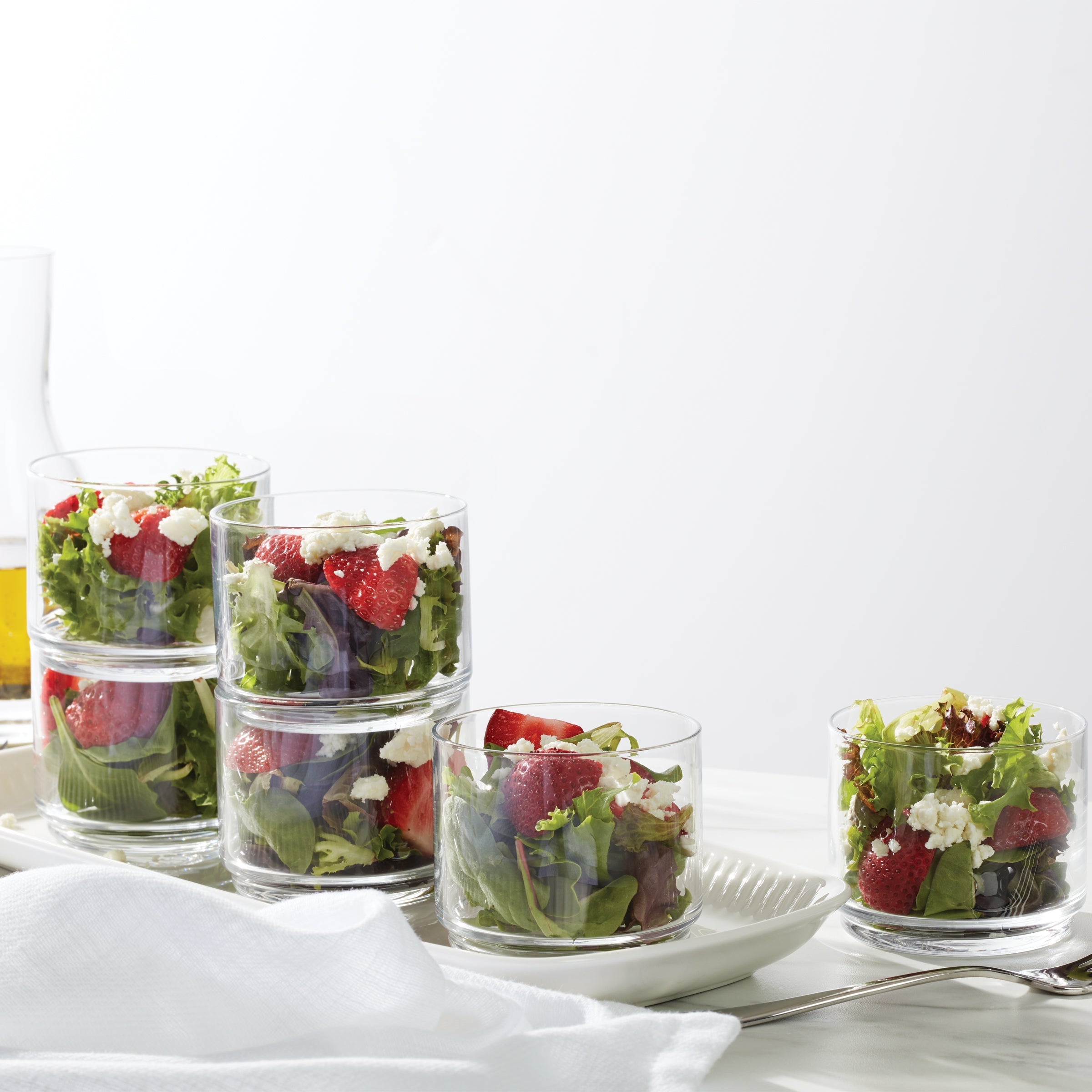 Lenox Premium Tuscany Classics Stackable Clear Short Glasses, Set of 6 - Image 6