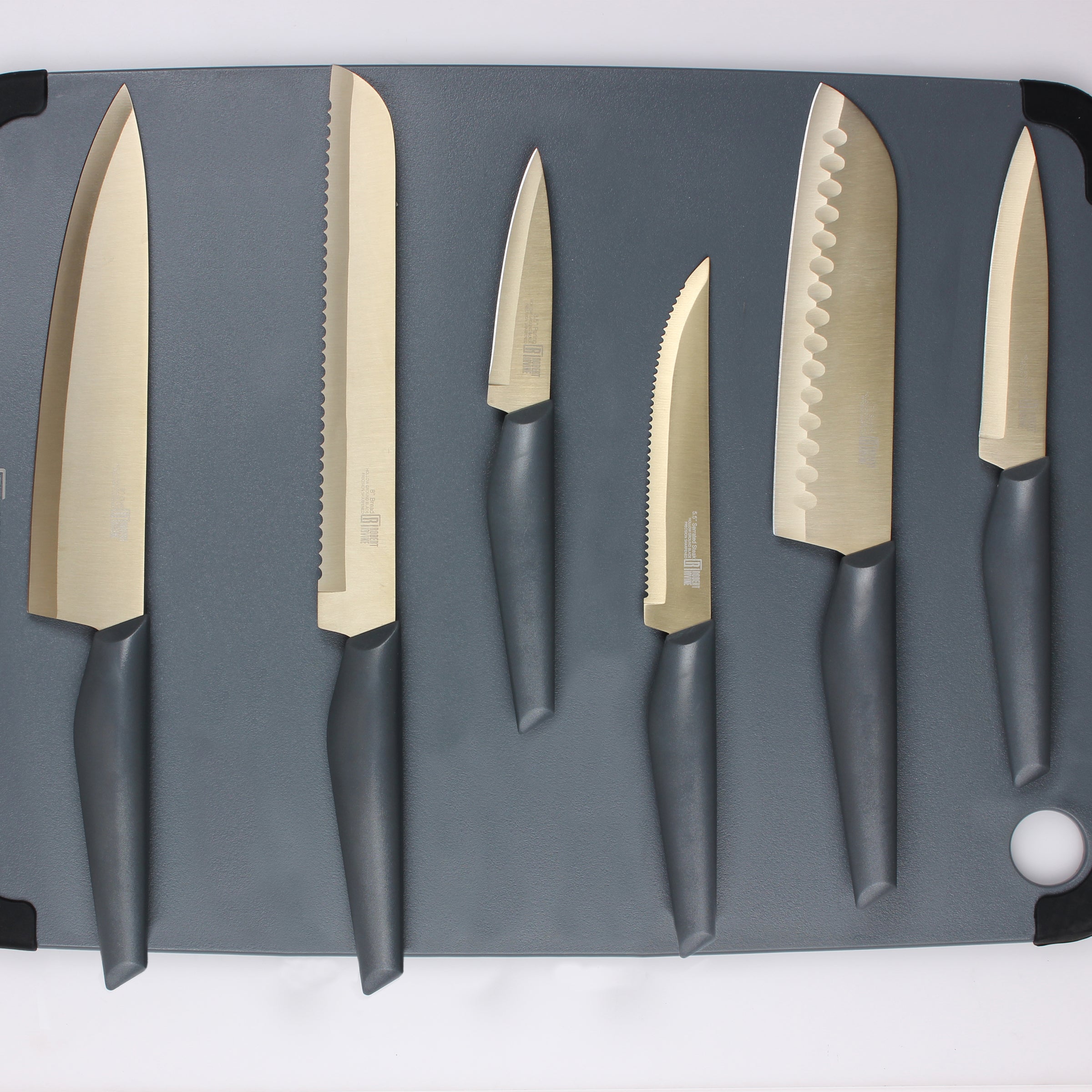 Lenox Premium 10-Piece Cutlery Set in Grey and Champagne - Image 4