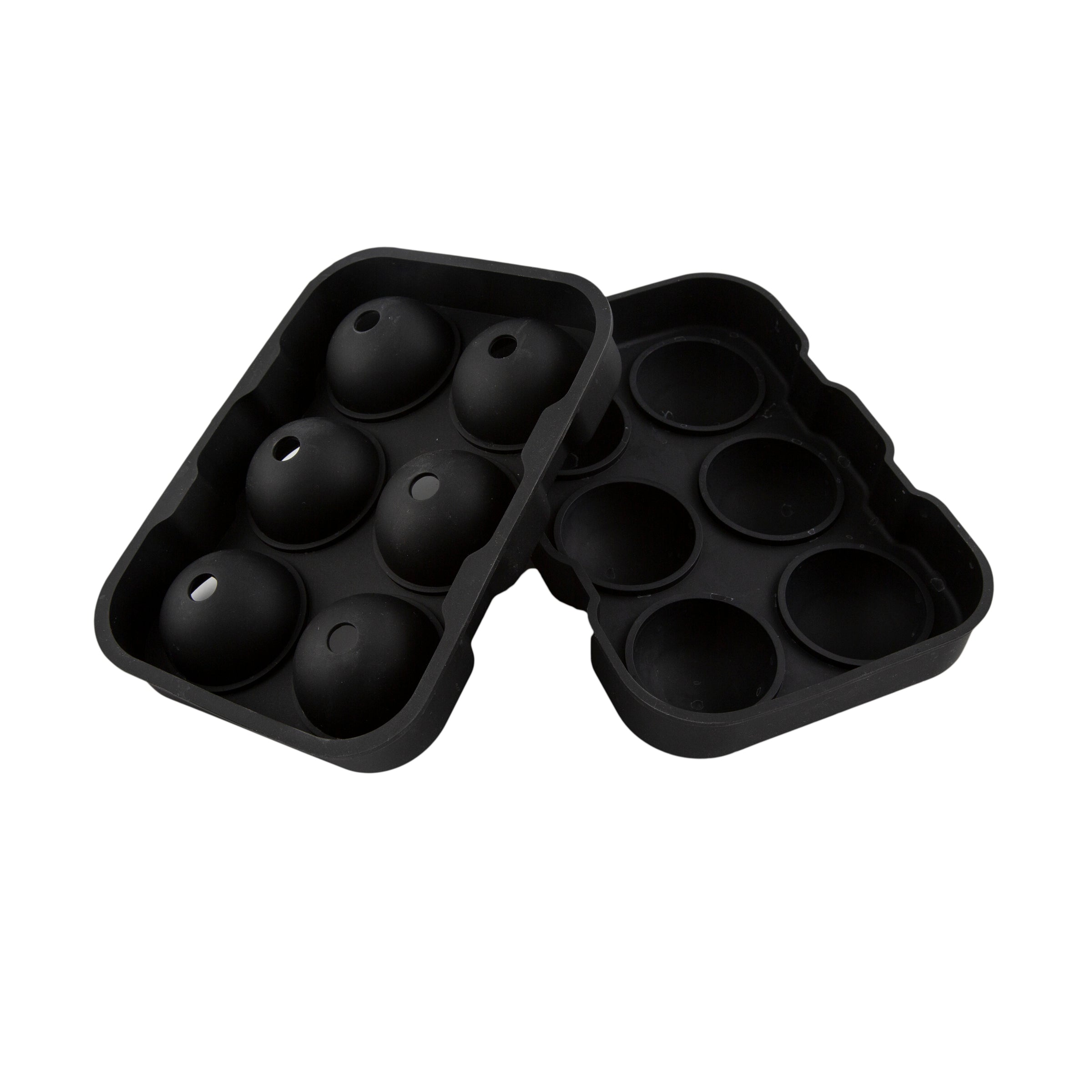Lenox Premium Black Round Silicone Ice Mold - Image 2
