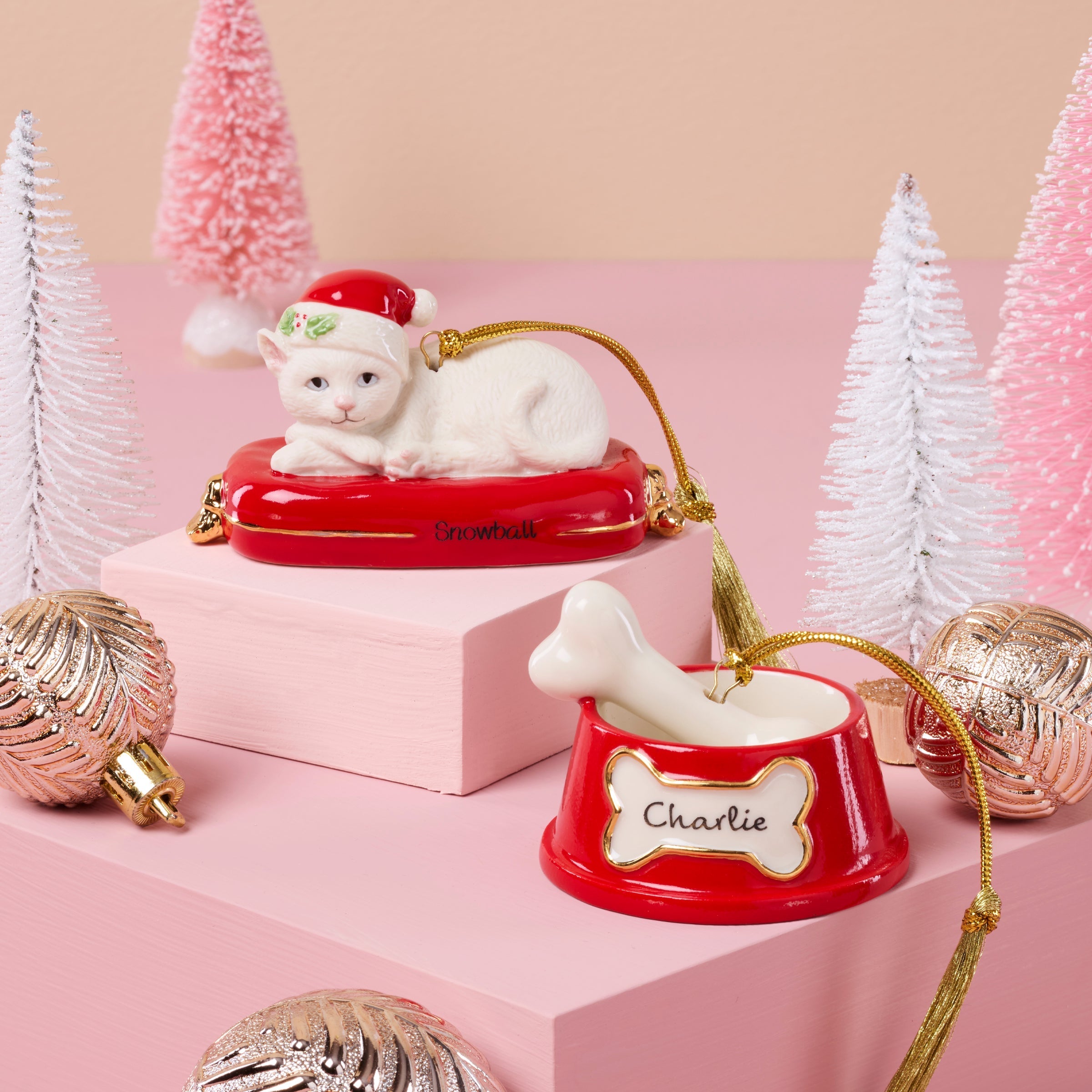 Lenox Premium Personalized Cat Ornament - Image 4